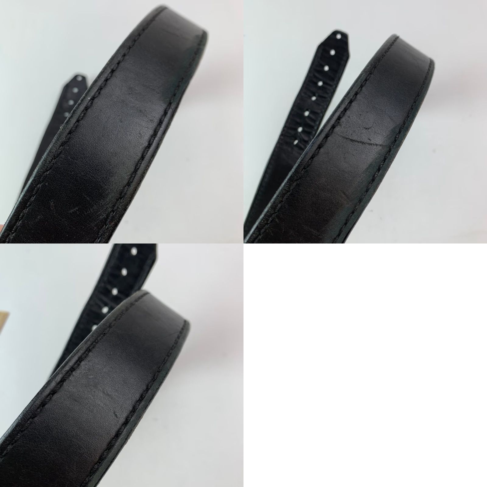 Vintage Alien Gear Heavy Men’s Black Tactical Belt Leather Roller Buckle 34 Leather Belt 1.5" Wide Mens Vintage? No (but actually not vintage). Size 34 - 8 Thumbnail
