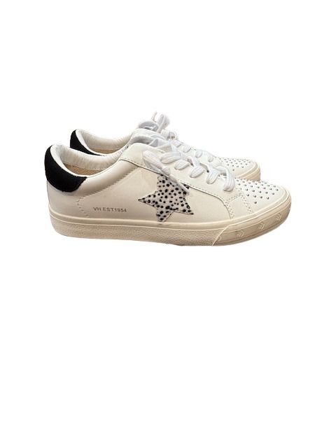 Vintage Havana Vintage Havana White Studded Cheetah Mix Sneakers Size US 7 / IT 37 - 10 Thumbnail