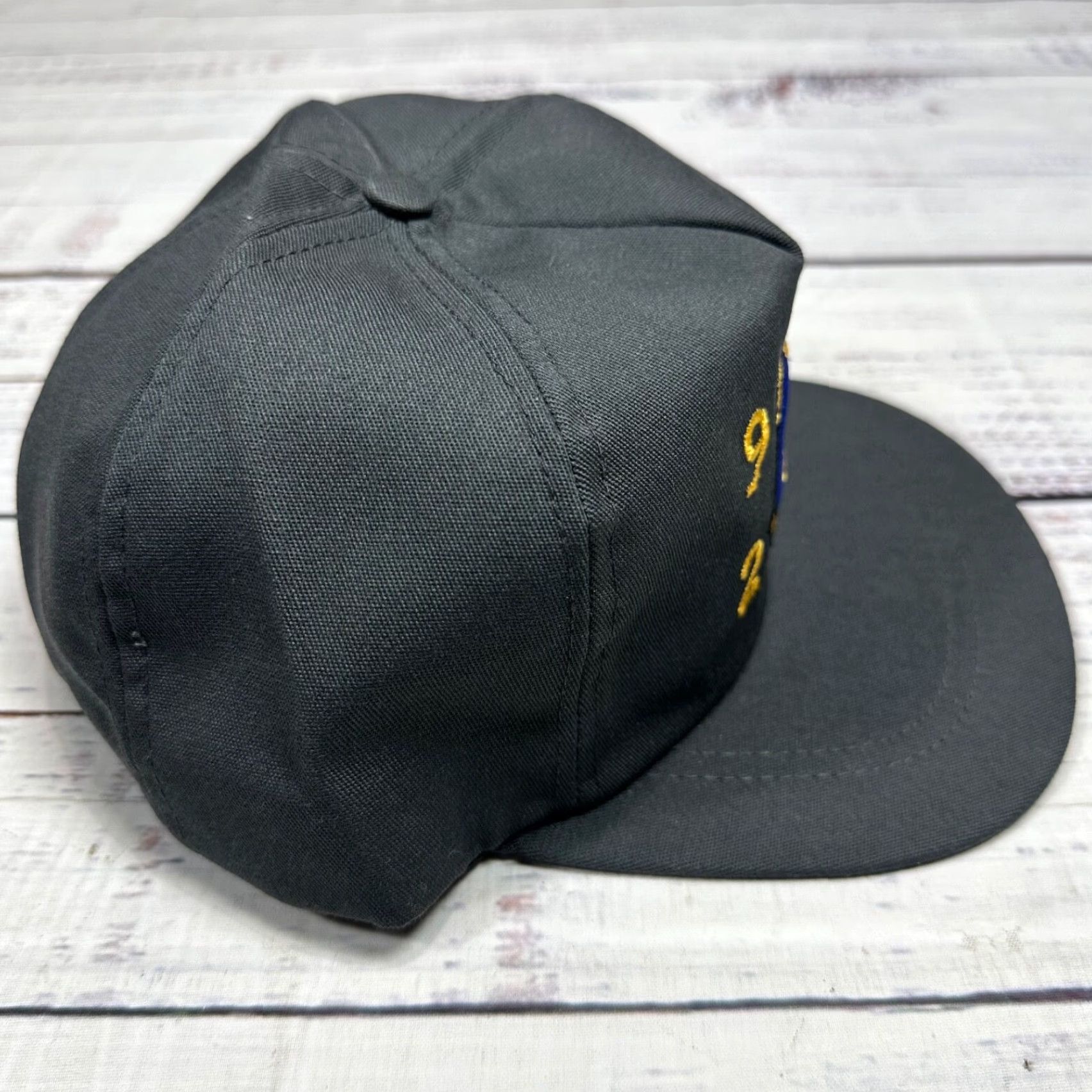 Vintage Nike 92 MS 920 Maintenance Squadron Snapback Cap Black Adjustable Baseball Hat USAF Men One Size Black Cap Size ONE SIZE - 3 Thumbnail