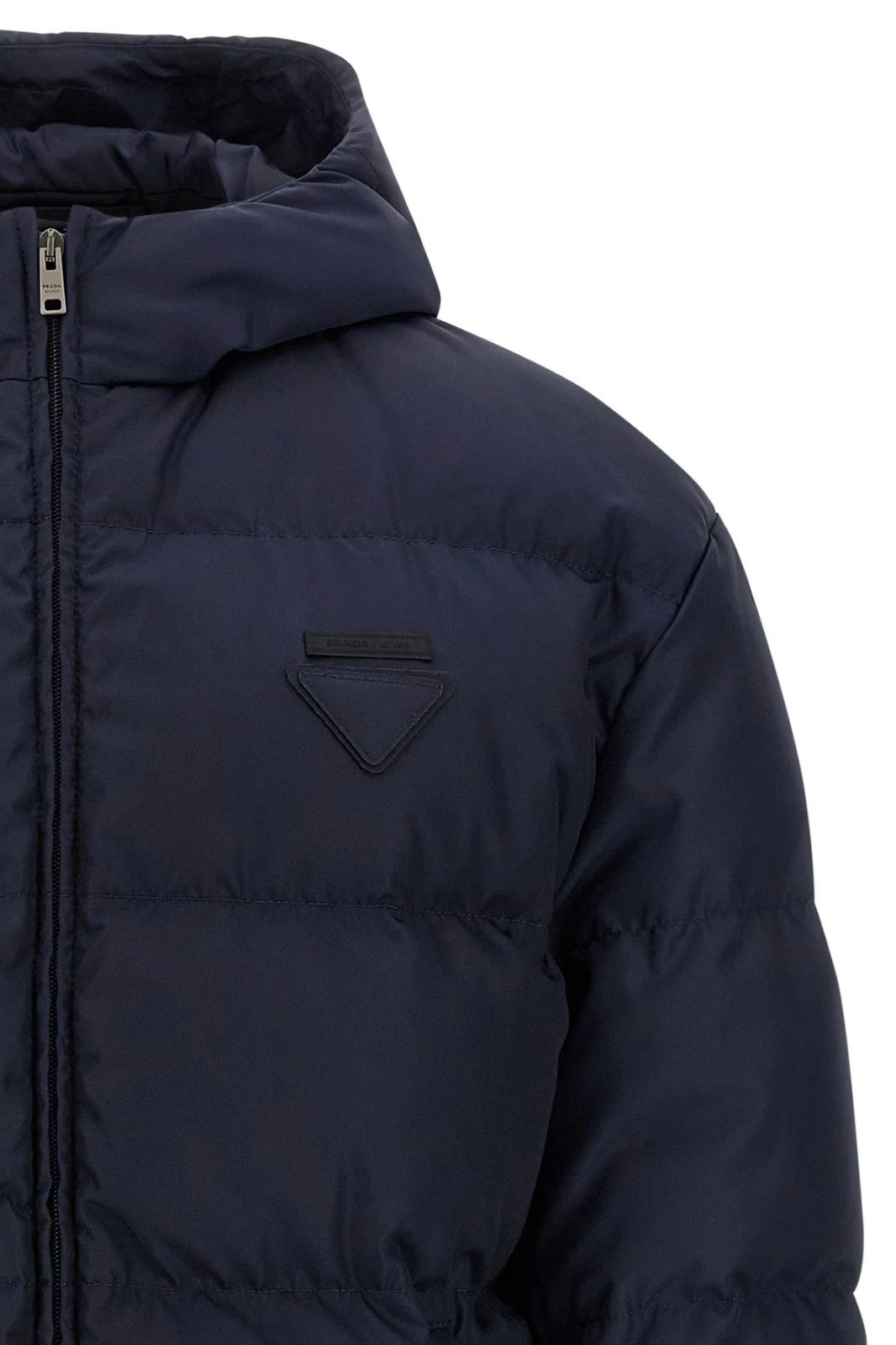 Prada PRADA Black Re-Nylon Blue Jacket New & Authentic Size US XXL / EU 58 / 5 - 3 Thumbnail
