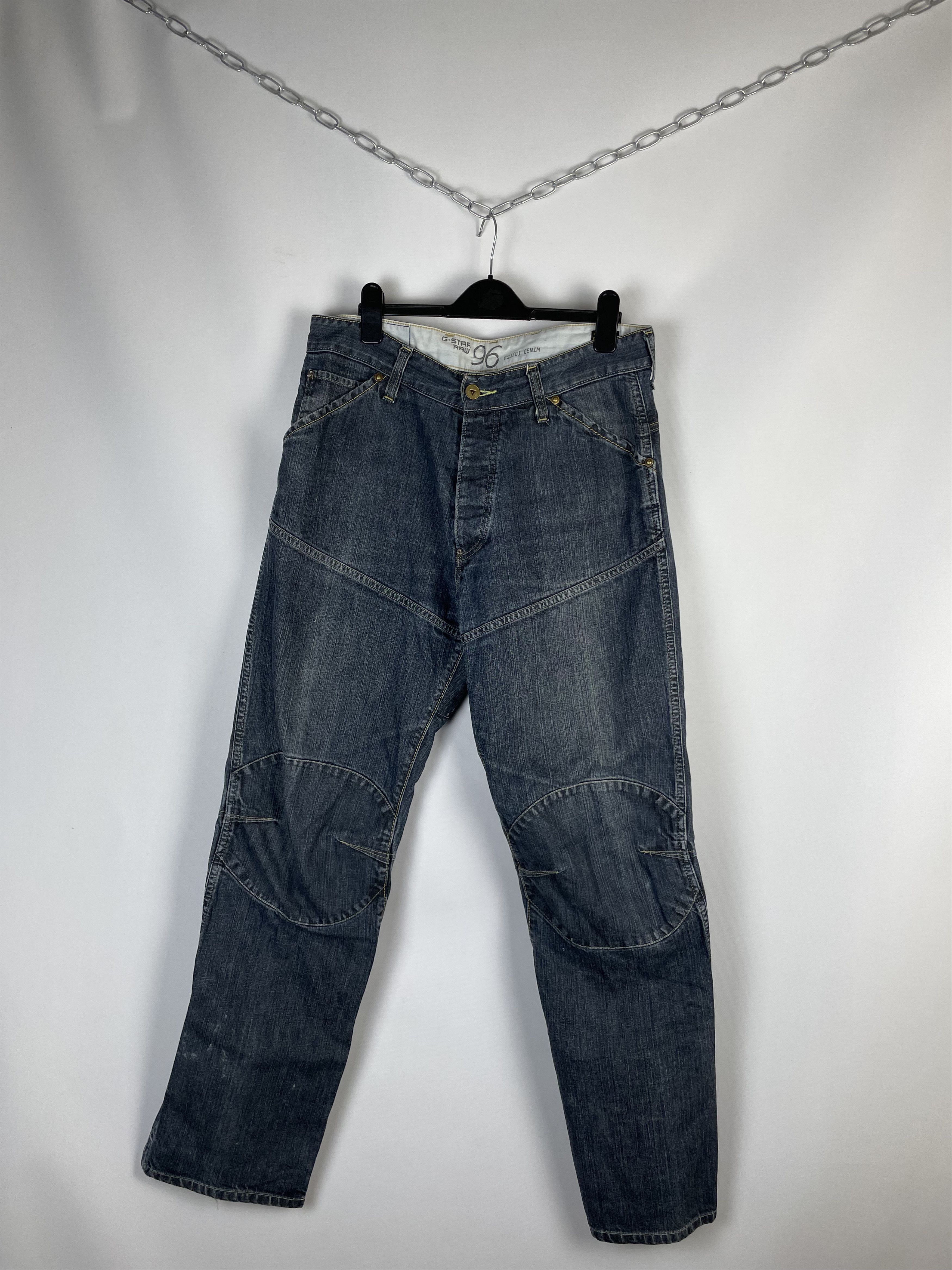 G-Star Vintage G-Star Raw 96 Pants Double Knee Jeans Size US 36 / EU 52 - 3 Thumbnail