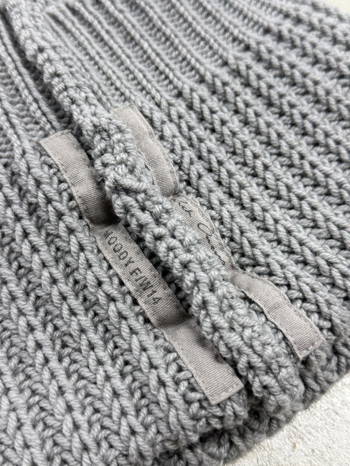 Rick Owens Rick Owens F/W14 Moody Cotton Beanie Size ONE SIZE - 6 Thumbnail