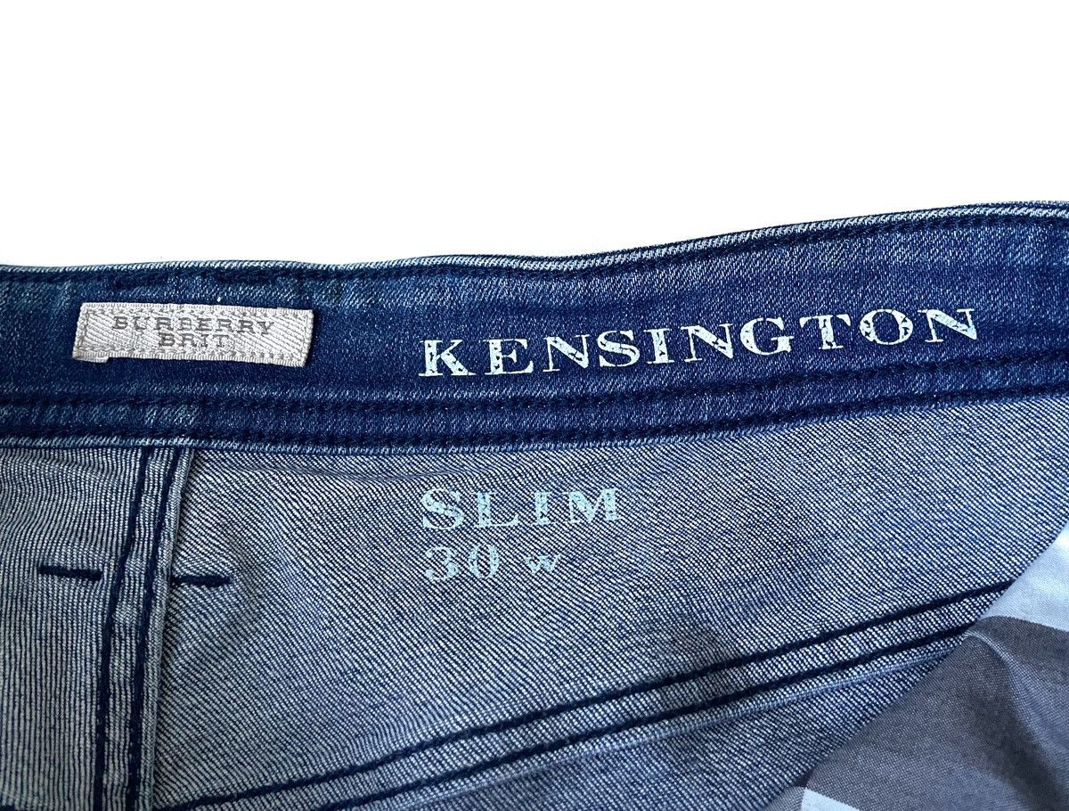 Burberry × Designer Burberry Brit Medium Wash Jeans Kensington Slim 30 Blue Size 30" / US 8 / IT 44 - 5 Thumbnail