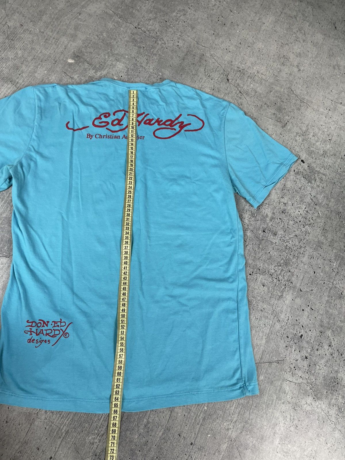 Ed Hardy Ed Hardy 🐯Vintage Y2K t shirt Christian Audigier Size L / US 10 / IT 46 - 7 Thumbnail