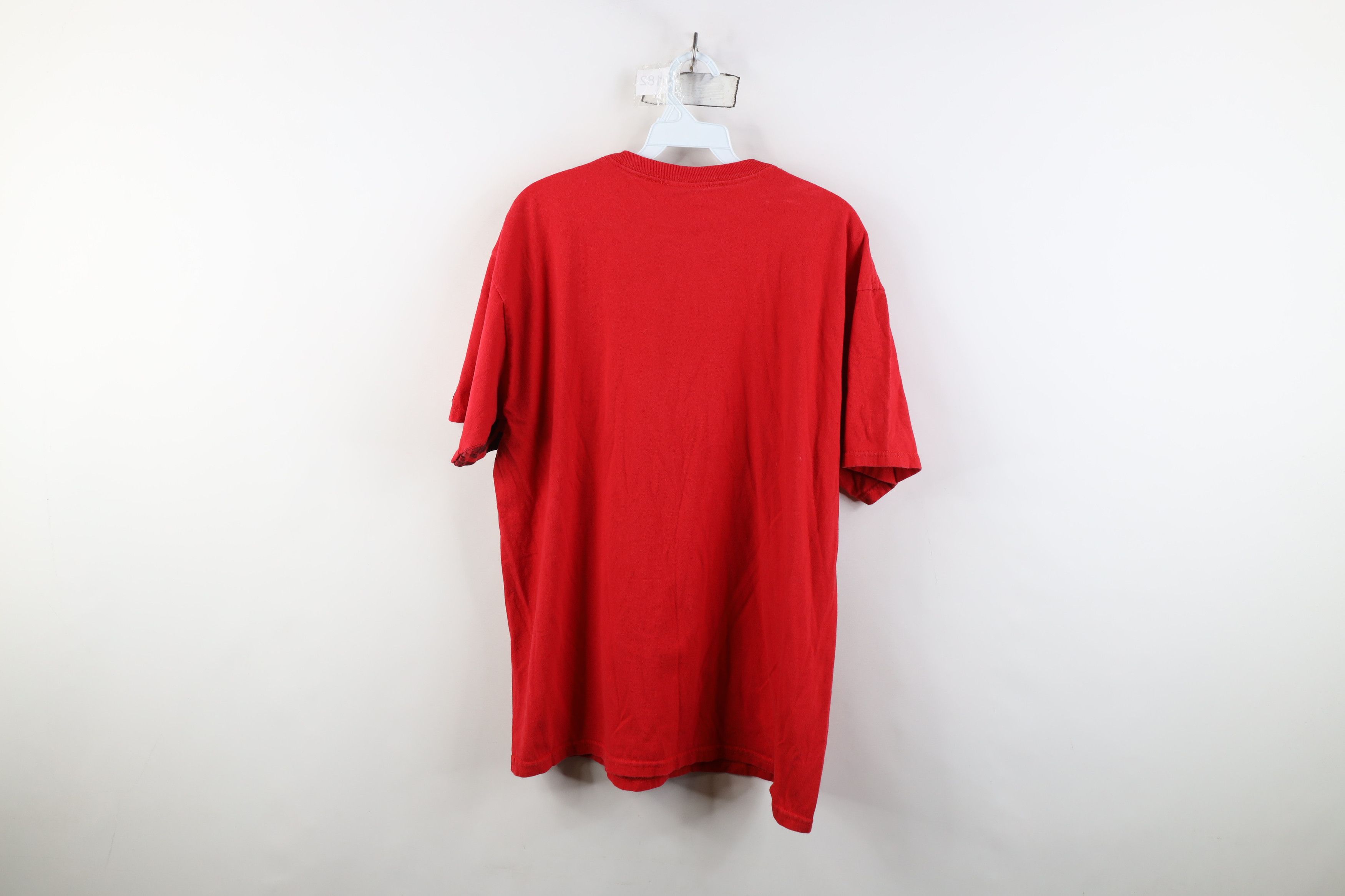 Element Vintage 90s Y2K Element Skateboards Bam Margera T-Shirt Red Size US L / EU 52-54 / 3 - 12 Thumbnail