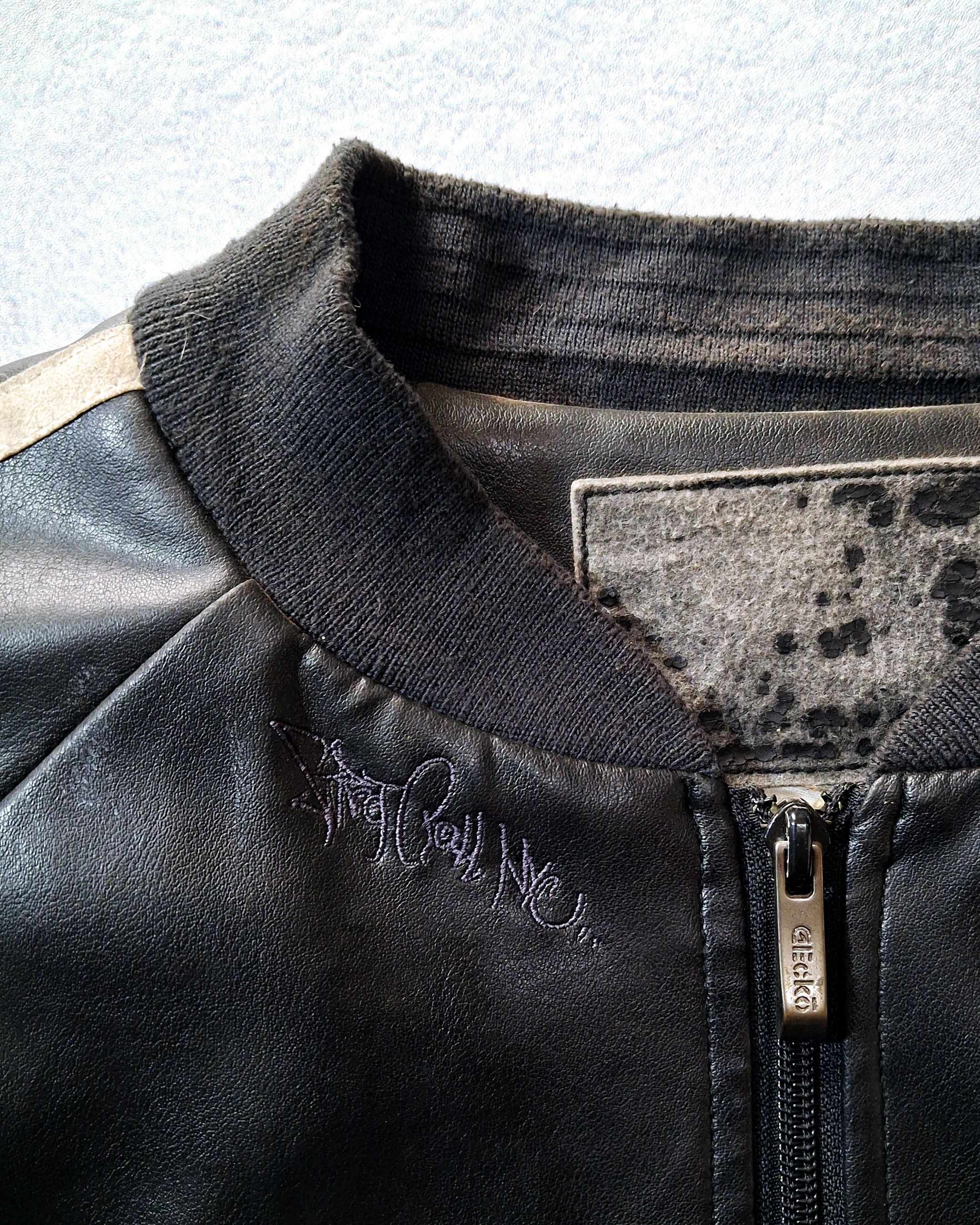 Ecko Unltd. ECKO UNLIMITED STREETBALL NYC POLYURETHANE LEATHER OVERSIZED Size US XL / EU 56 / 4 - 3 Thumbnail