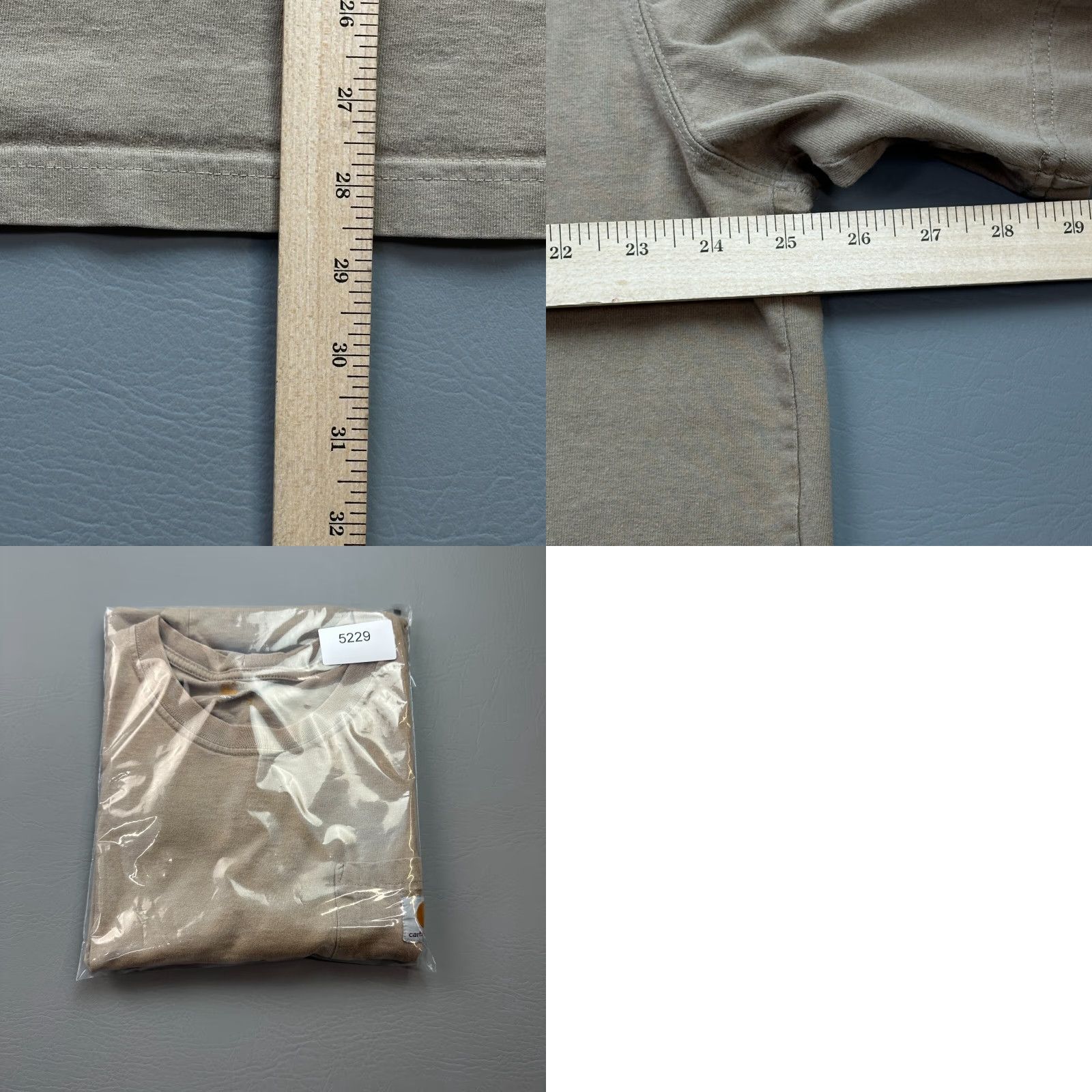 Carhartt Carhartt Shirt Mens XL Desert Tan Original Fit Pocket Tee Work Wear Size US XL / EU 56 / 4 - 8 Thumbnail
