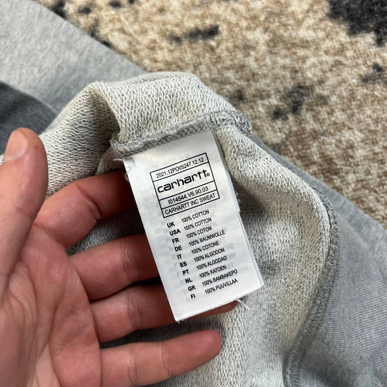 Carhartt Carhartt Detroit Michigan Vintage Inc Sweatshirt Size US L / EU 52-54 / 3 - 7 Thumbnail