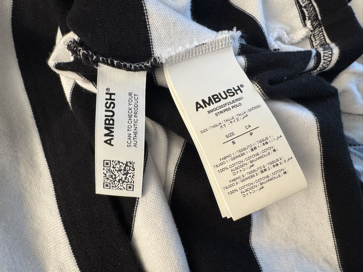 Ambush Design AMBUSH Striped Logo Long-sleeve Size US S / EU 44-46 / 1 - 5 Thumbnail