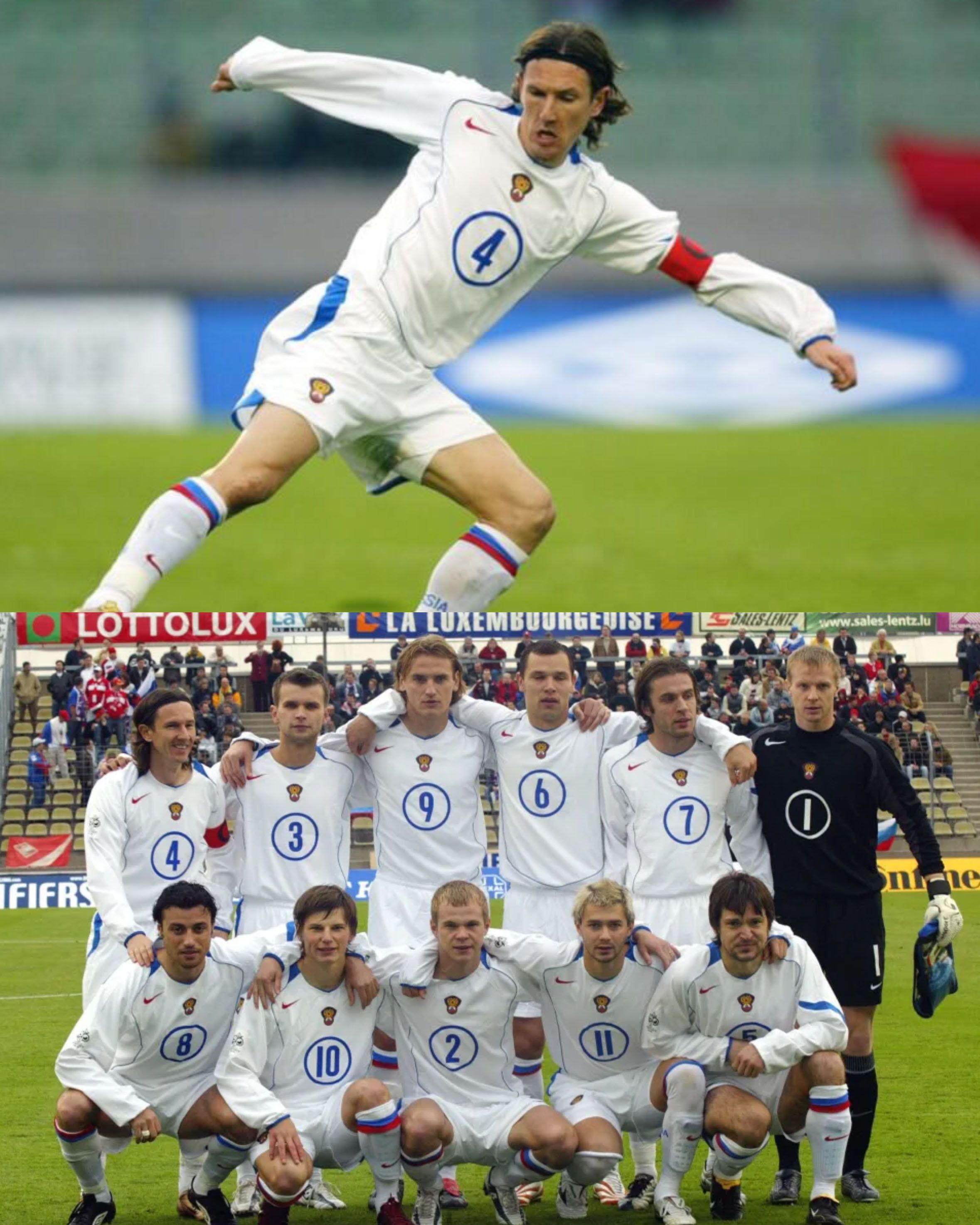 Nike Russia Home Kit 2004 2005 2006 Size US L / EU 52-54 / 3 - 6 Thumbnail