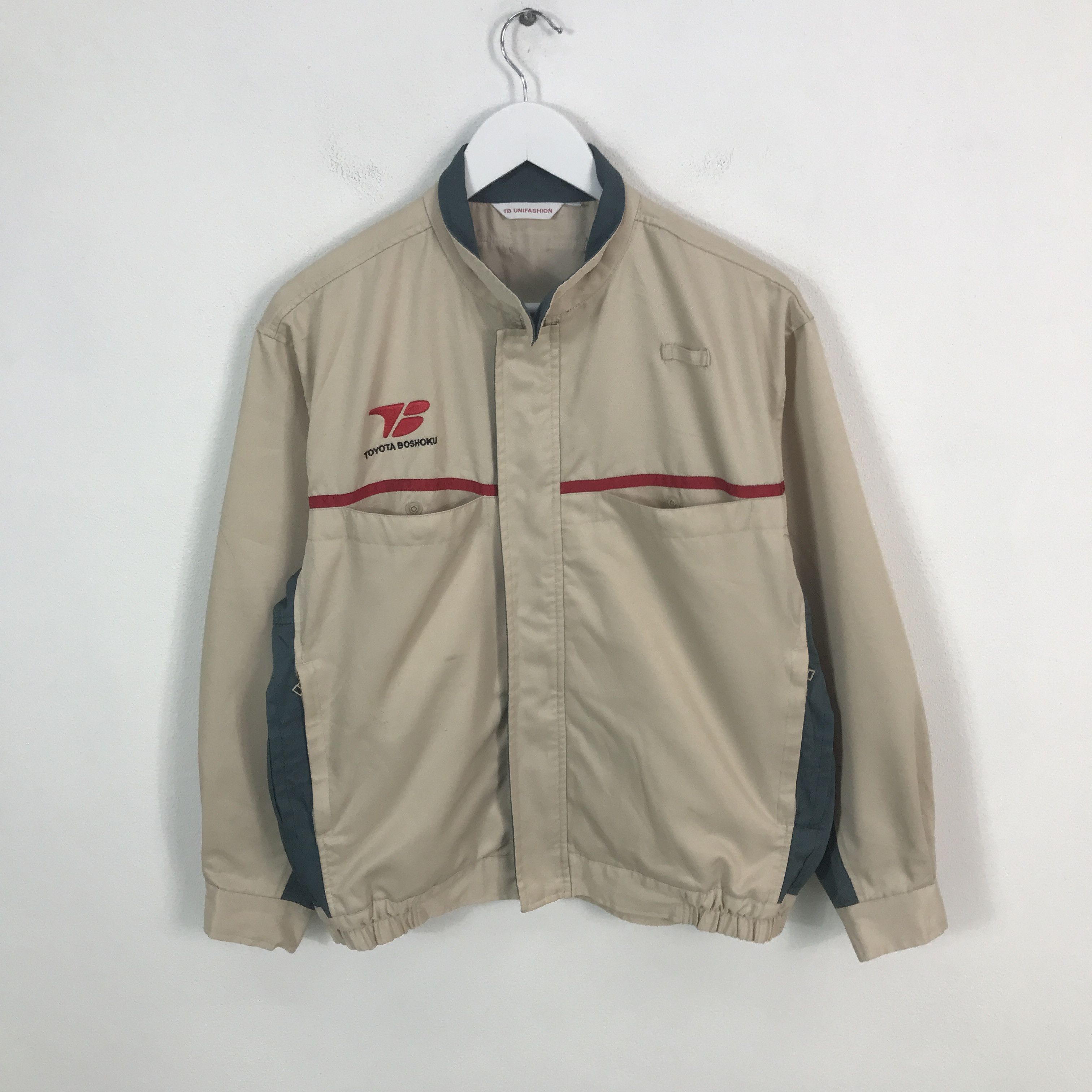 Japanese Brand Rare Toyota boshoku racing Worker Jacket Size US L / EU 52-54 / 3 - 1 Thumbnail