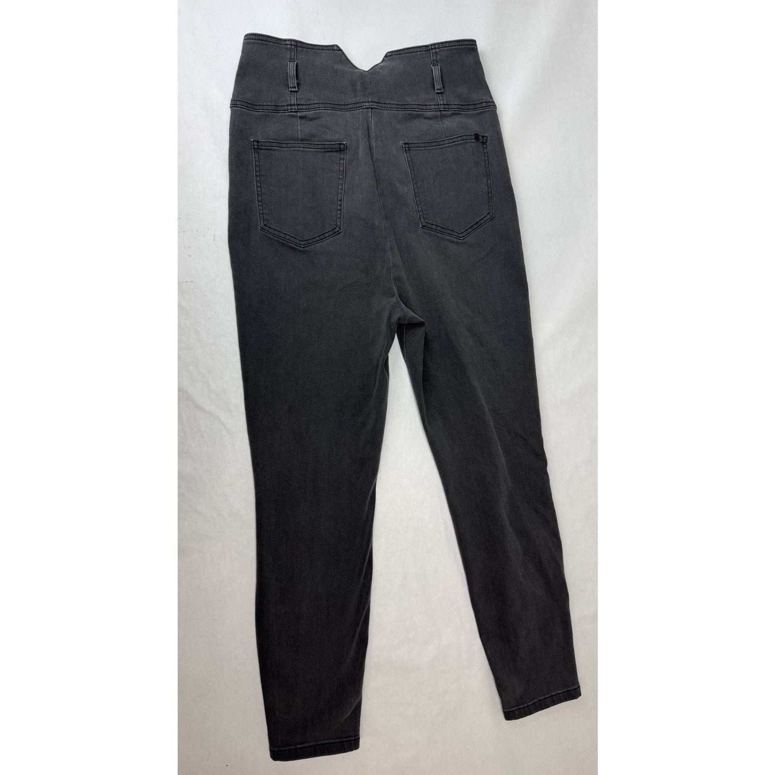Bebe Y2K Bebe High Waisted High Rise V-Front Skinny Jeans 32 Size 32" / US 10 / IT 46 - 2 Thumbnail
