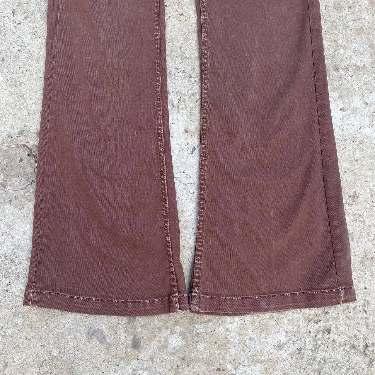 Bershka Vintage Japanese Style Bershka Women’s Flared Jeans Size 34 Size 24" / US 00 / IT 34 - 6 Thumbnail