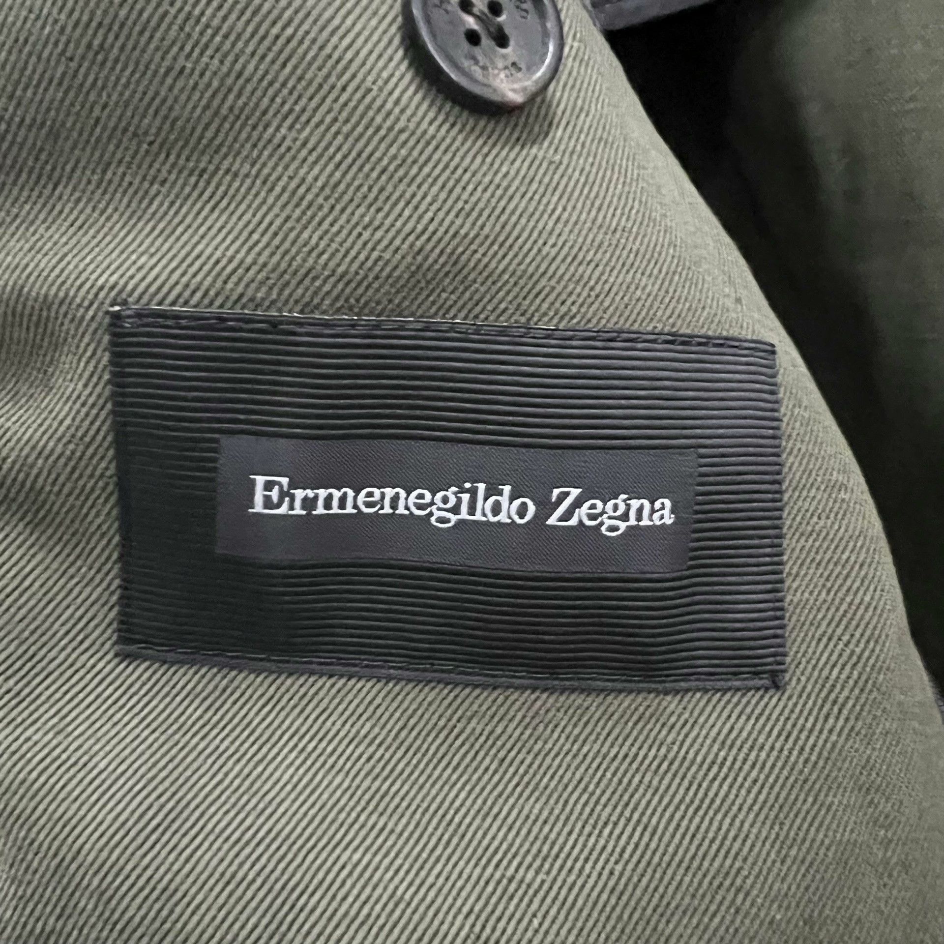 Ermenegildo Zegna Zegna Olive Green Suit Size US S / EU 44-46 / 1 - 4 Thumbnail