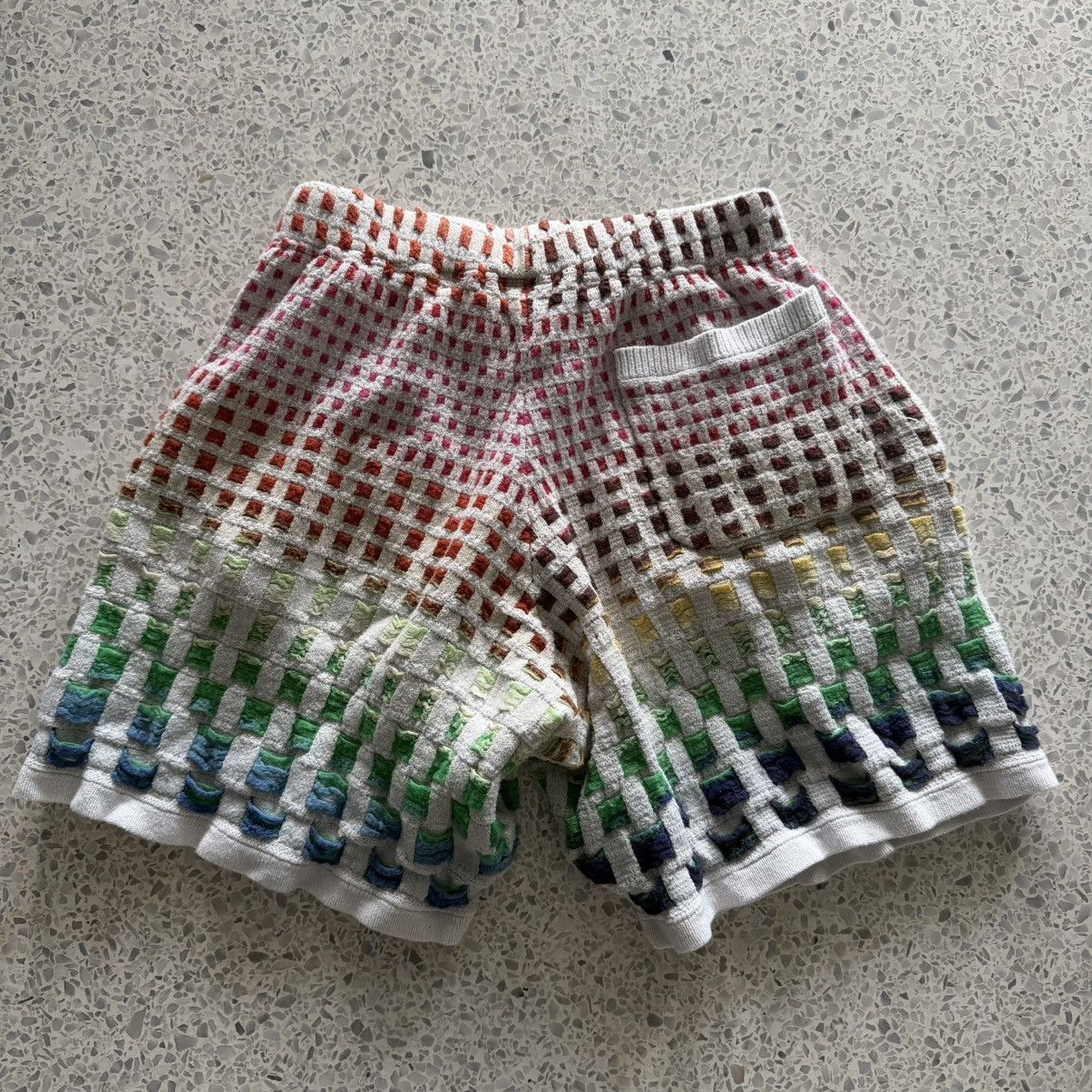 Supreme Supreme Gradient Grid Knit Shorts Size US 28 / EU 44 - 2 Thumbnail