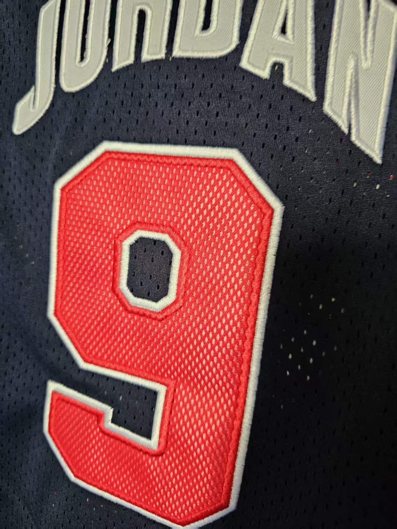 NBA USA #9 Michael Jordan Jersey Double Stitched Blue Size US M / EU 48-50 / 2 - 4 Thumbnail