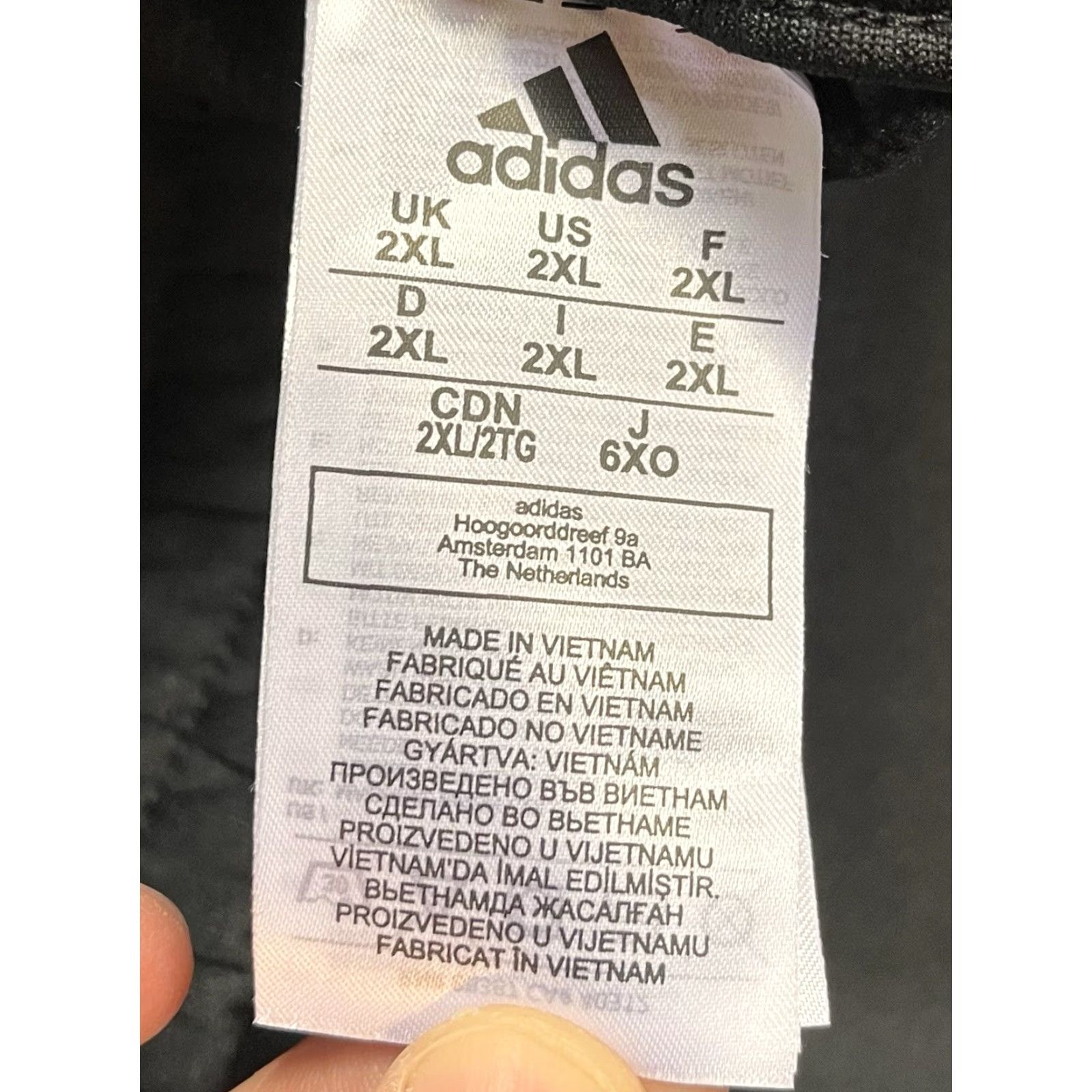 Adidas Adidas GG Tapered Sweatpants Men’s 2XL Black Size US 39 - 7 Thumbnail
