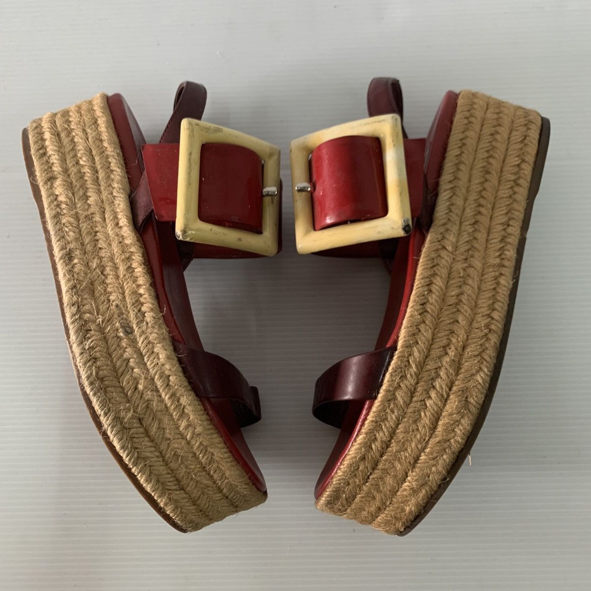 Miu Miu Miu Miu Sandals Shoes Size US 5.5 / IT 35.5 - 9 Thumbnail