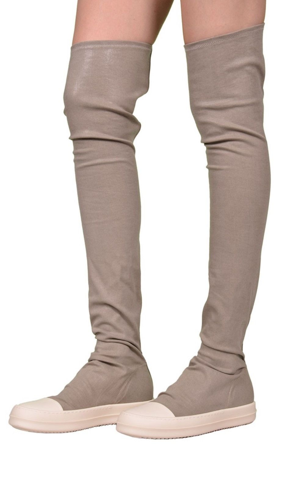 Rick Owens Last Size Rick Owens Ramones Thigh-High Leather Blend Boots Size US 10 / IT 40 - 2 Thumbnail