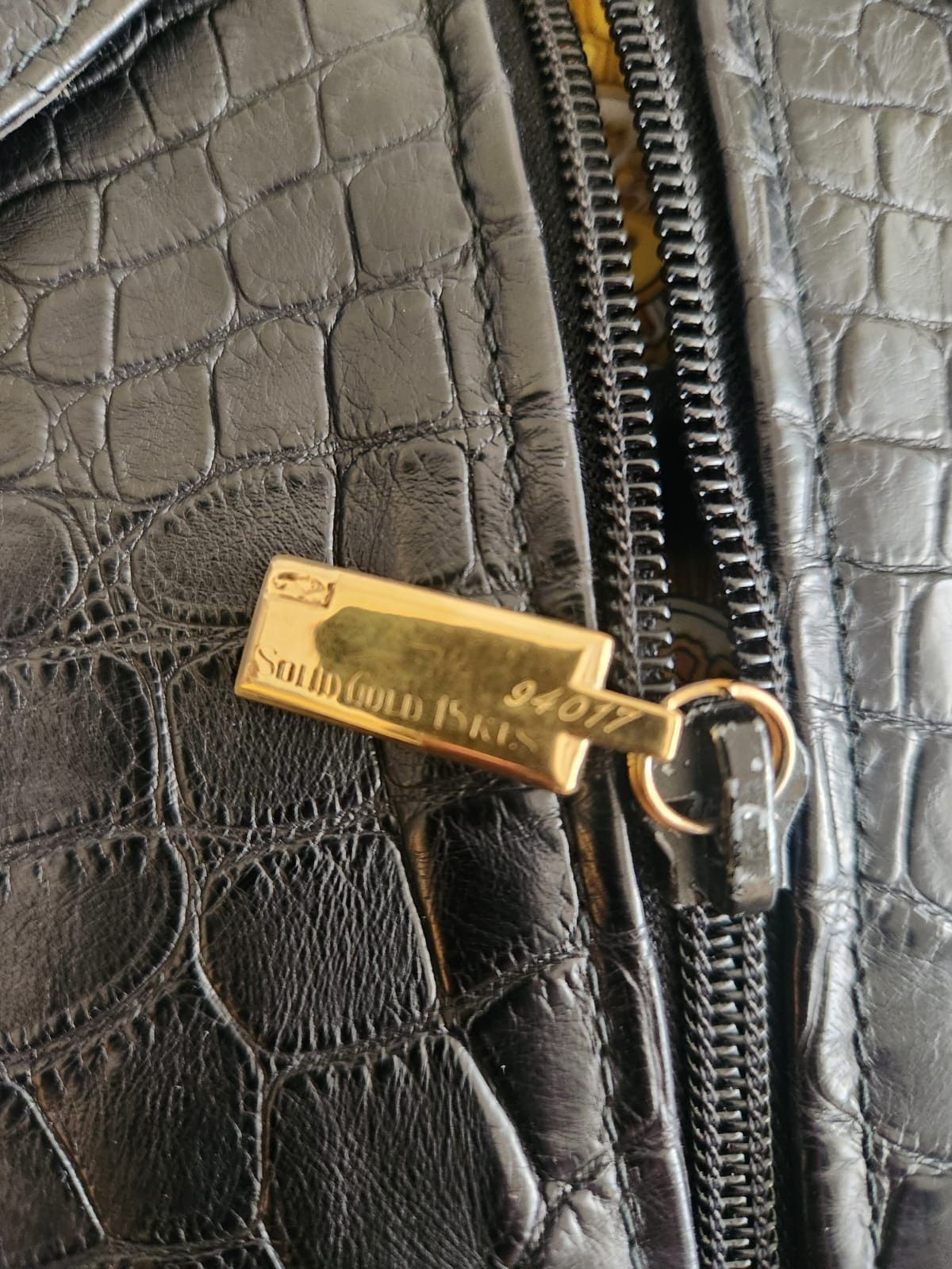 Zilli Zilli Leather Crocodiles with 3 Collar Options Bomber Jacket Size US M / EU 48-50 / 2 - 6 Thumbnail