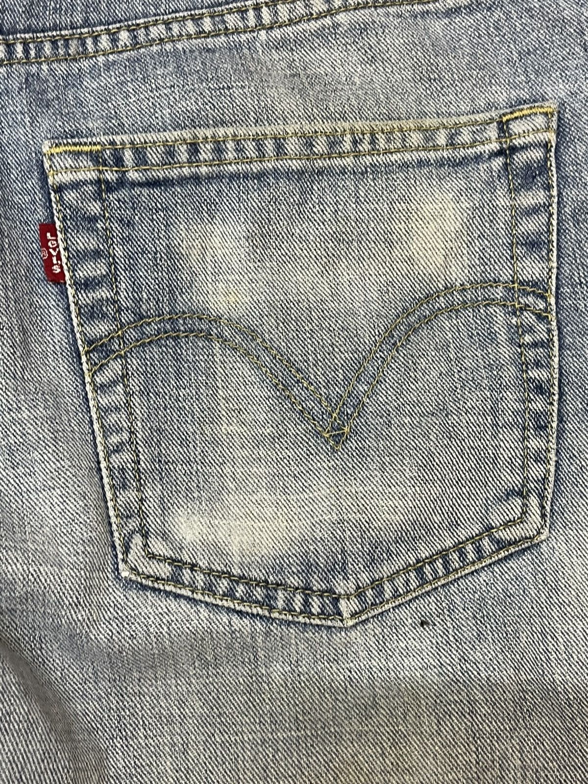 LVC × Levi's × Levi's Vintage Clothing Vintage Levi’s 533 Baggy Distressed Denim Size US 35 - 8 Thumbnail