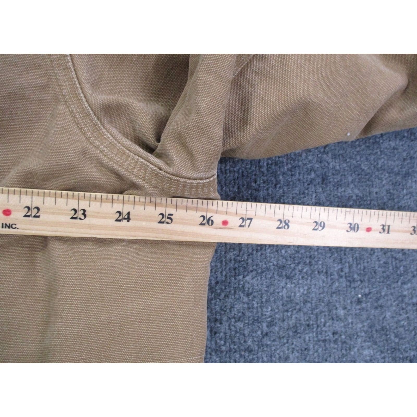 Carhartt Carhartt Jacket Mens 2XLT Beige Chore Coat Sherpa Lined Outdoors Work J184 CML Jacket 2XLT Brown Full Zip Cotton Canvas Windbreaker Mens Size US XXL / EU 58 / 5 - 5 Thumbnail