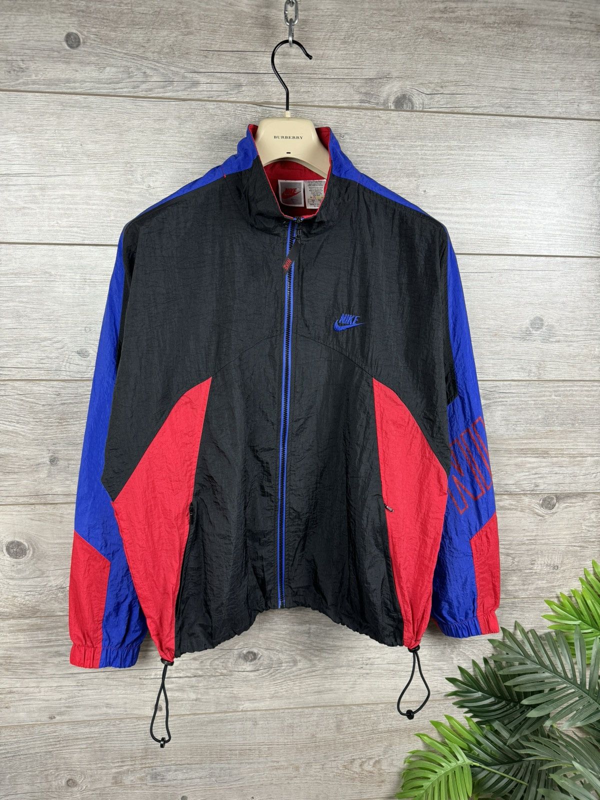 Nike × Vintage Nike Jacket Big Logo Size M Y2K drill style Size US M / EU 48-50 / 2 - 14 Thumbnail
