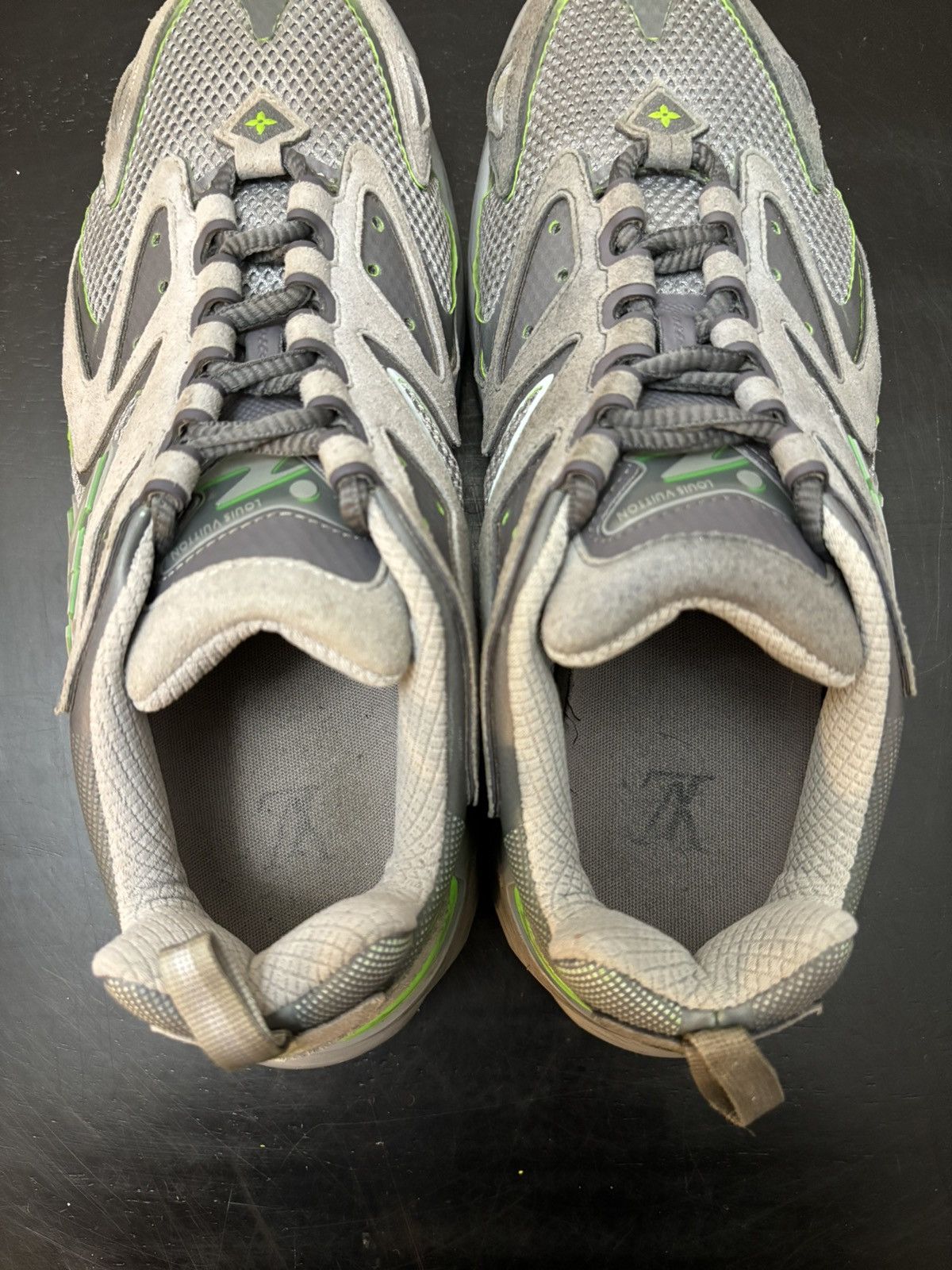 Louis Vuitton Louis Vuitton Tactic Runner Grey Green Size US 7 / EU 40 - 7 Thumbnail