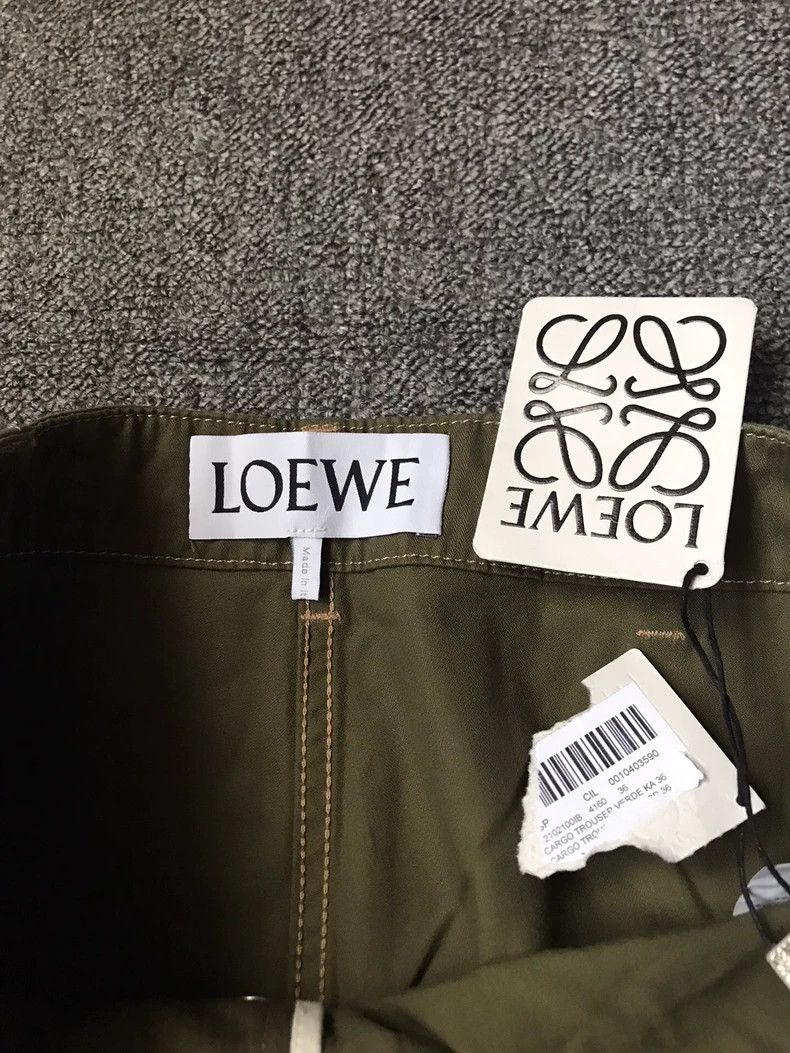 Loewe LOEWE Military green pocket patchwork work pants Size 24" / US 00 / IT 34 - 3 Thumbnail