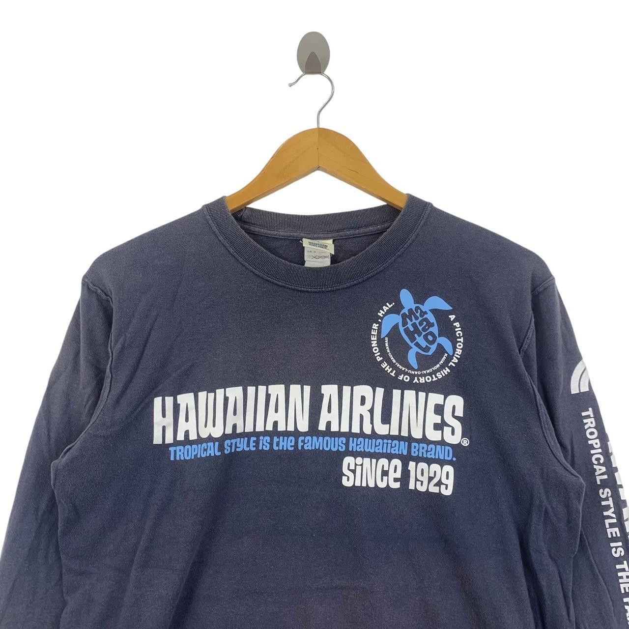 Vintage Vintage HAWAIIAN AIRLINES MAHALO Surf Tee Shirt Top Long Size US M / EU 48-50 / 2 - 2 Thumbnail