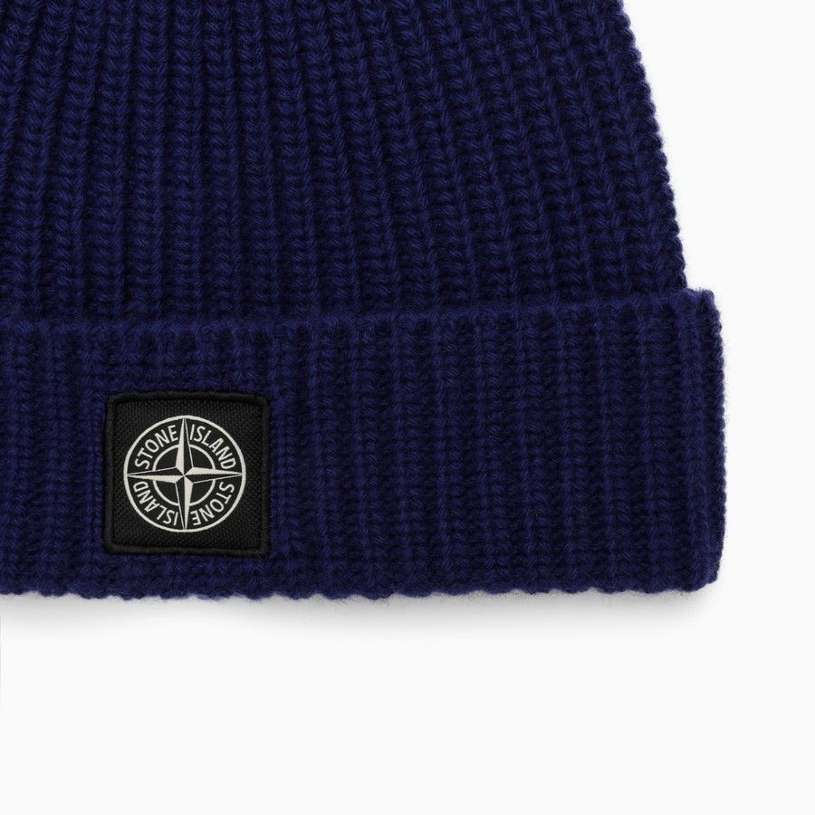 Stone Island o1d2blof01223 Hats in Blue Size ONE SIZE - 3 Thumbnail