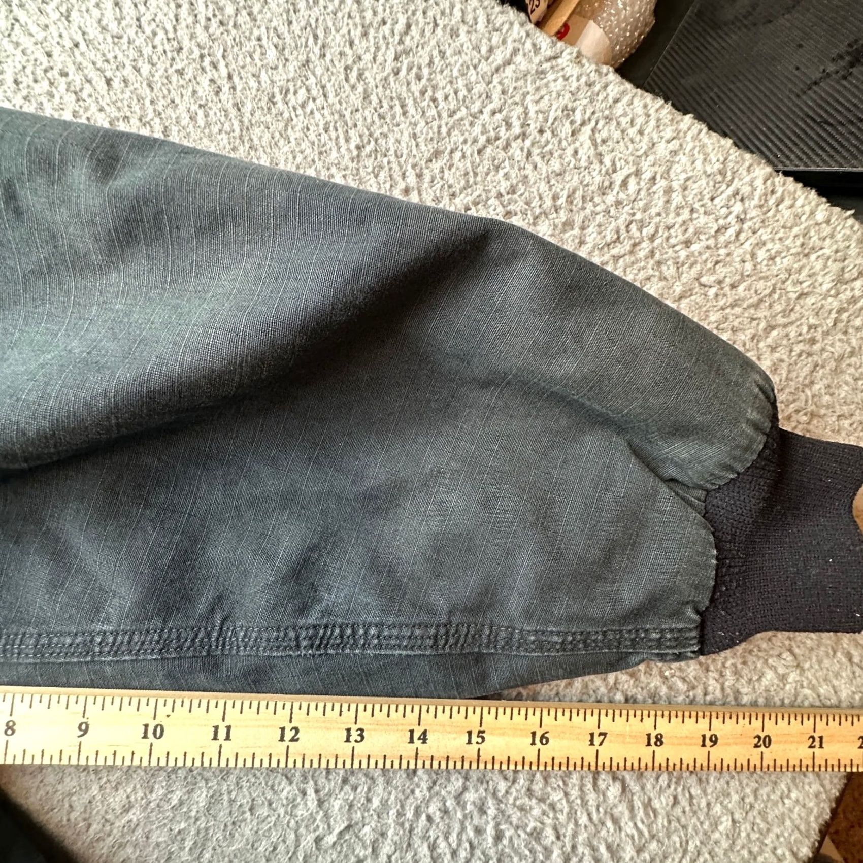 Carhartt Carhartt Jacket Quilted Hooded Zip 2XL Black Mens Ripstop Active Jac Quilt Lined Full Zip Size US XXL / EU 58 / 5 - 6 Thumbnail