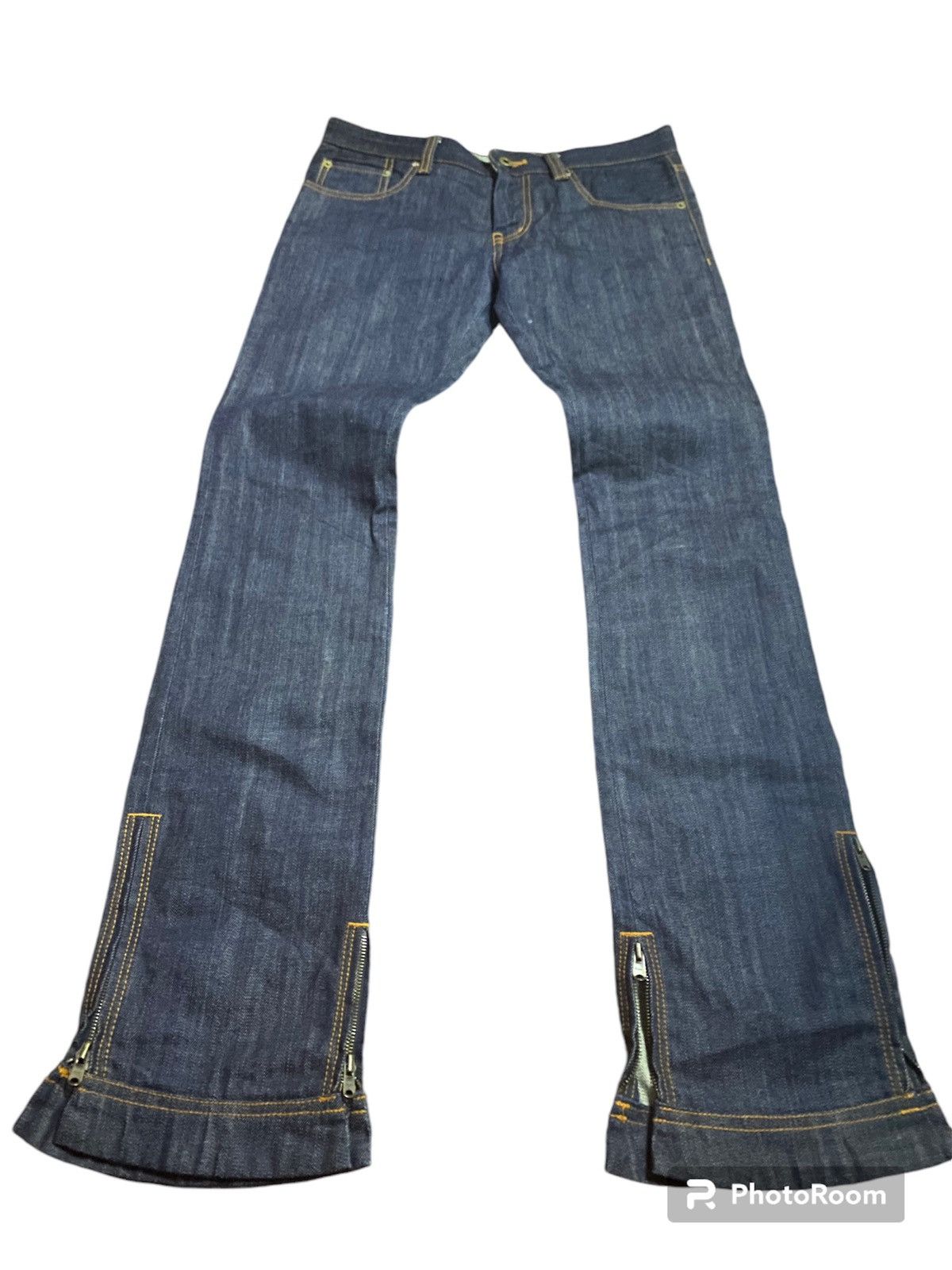 Hysteric Glamour × Japanese Brand × Vintage Flare jeans zipper Rico japan Boot cut zip Size US 32 / EU 48 - 2 Thumbnail