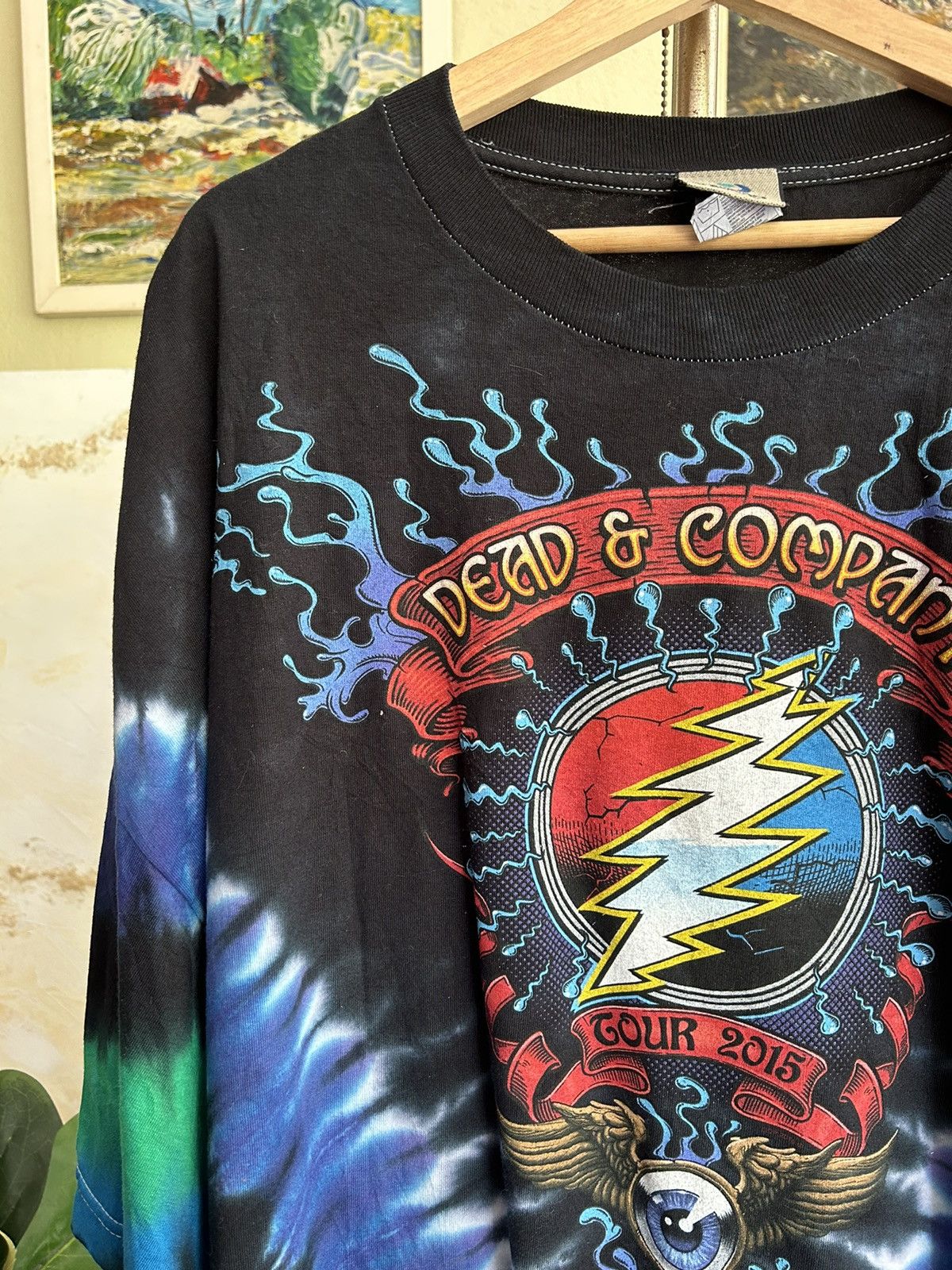 Liquid Blue Liquid Blue Dead Tour Oversized Tshirt Size US XXL / EU 58 / 5 - 5 Thumbnail