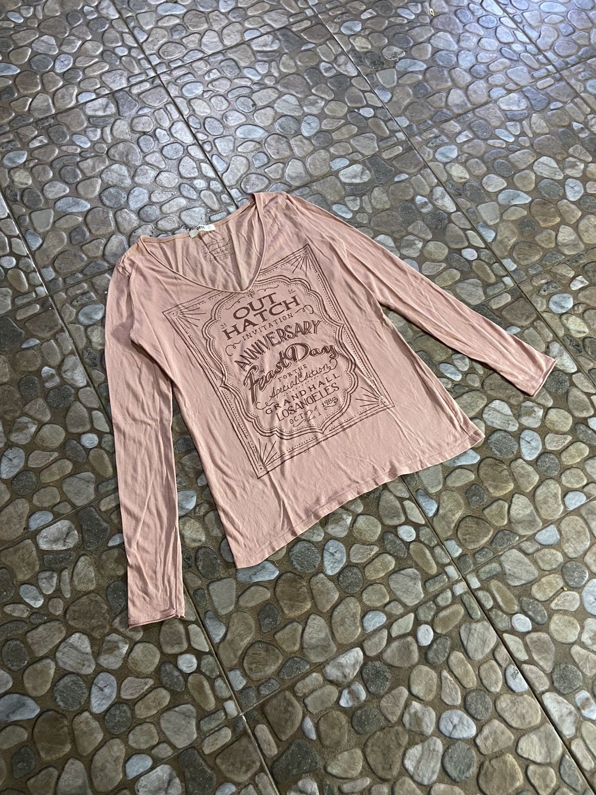 Hysteric Glamour × If Six Was Nine × Japanese Brand VTG Y2K OZOC LONG SLEEVE T-SHIRT Size M / US 6-8 / IT 42-44 - 2 Thumbnail
