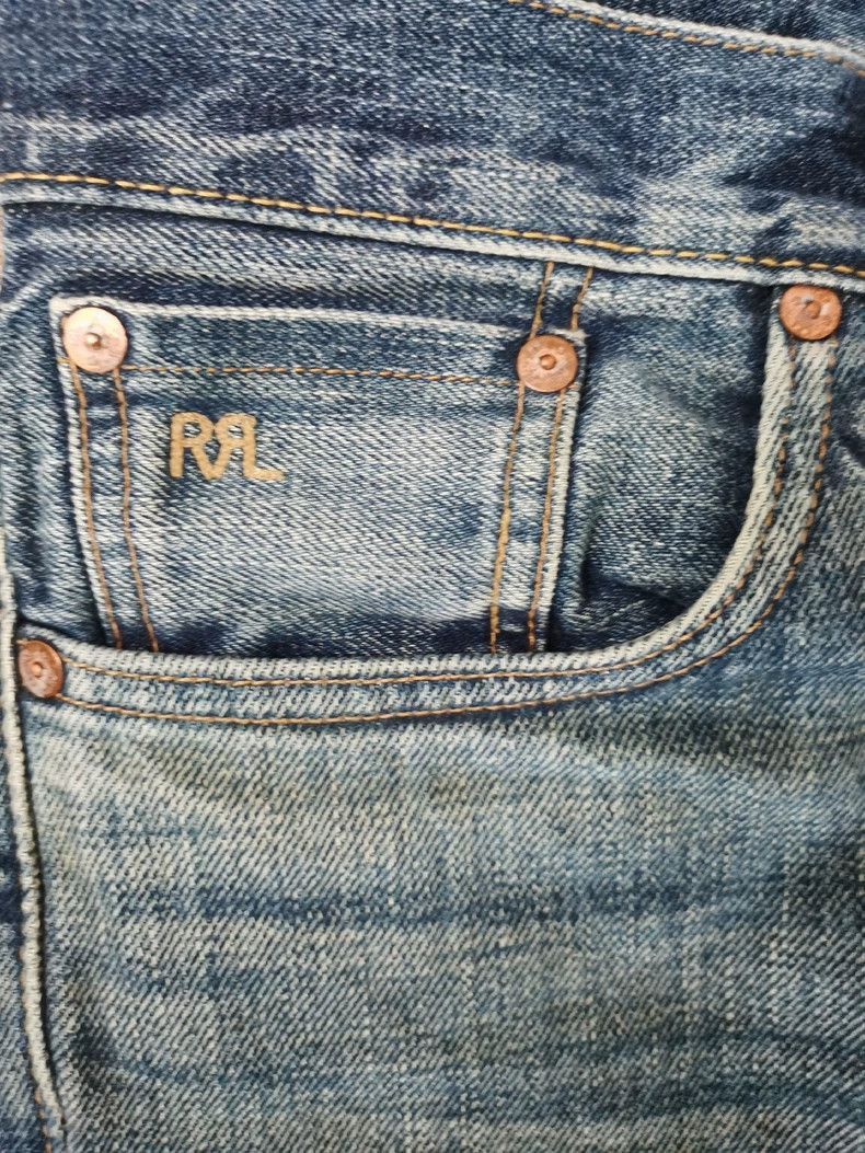 RRL Ralph Lauren RRL Blue Denim Jeans 3-2508 Size US 30 / EU 46 - 2 Thumbnail