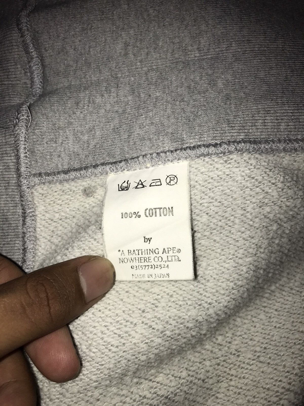 Bape Button Collar Sweatshirt Size US S / EU 44-46 / 1 - 5 Thumbnail