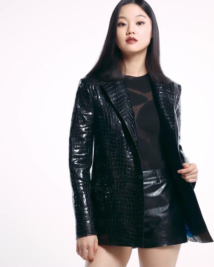 MCM o1mt1gz0625 Leather Jacket in Black Size M / US 6-8 / IT 42-44 - 5 Thumbnail