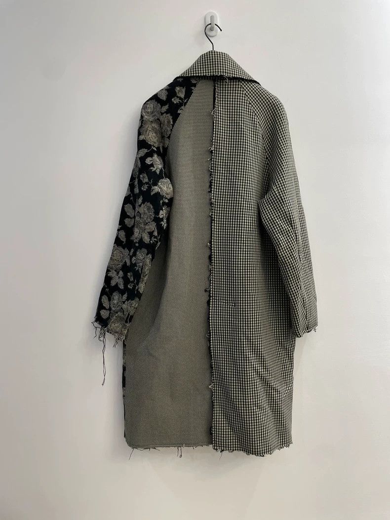 Song For The Mute Song For The Mute Glen Plaid Rose Coat Size 4XL / US 24-26 - 4 Thumbnail