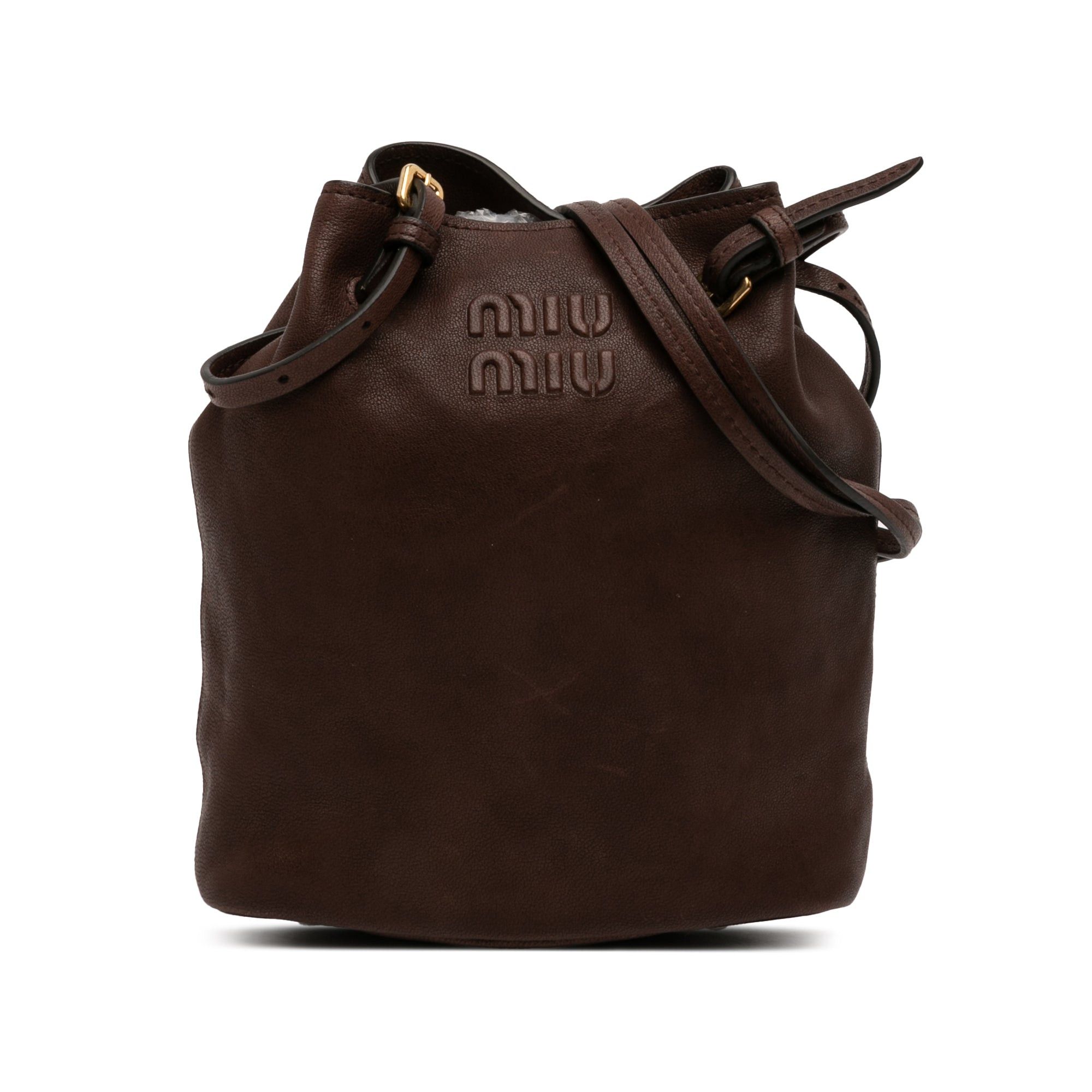Miu Miu Mini Nappa Leather Crossbody Size ONE SIZE - 1 Thumbnail