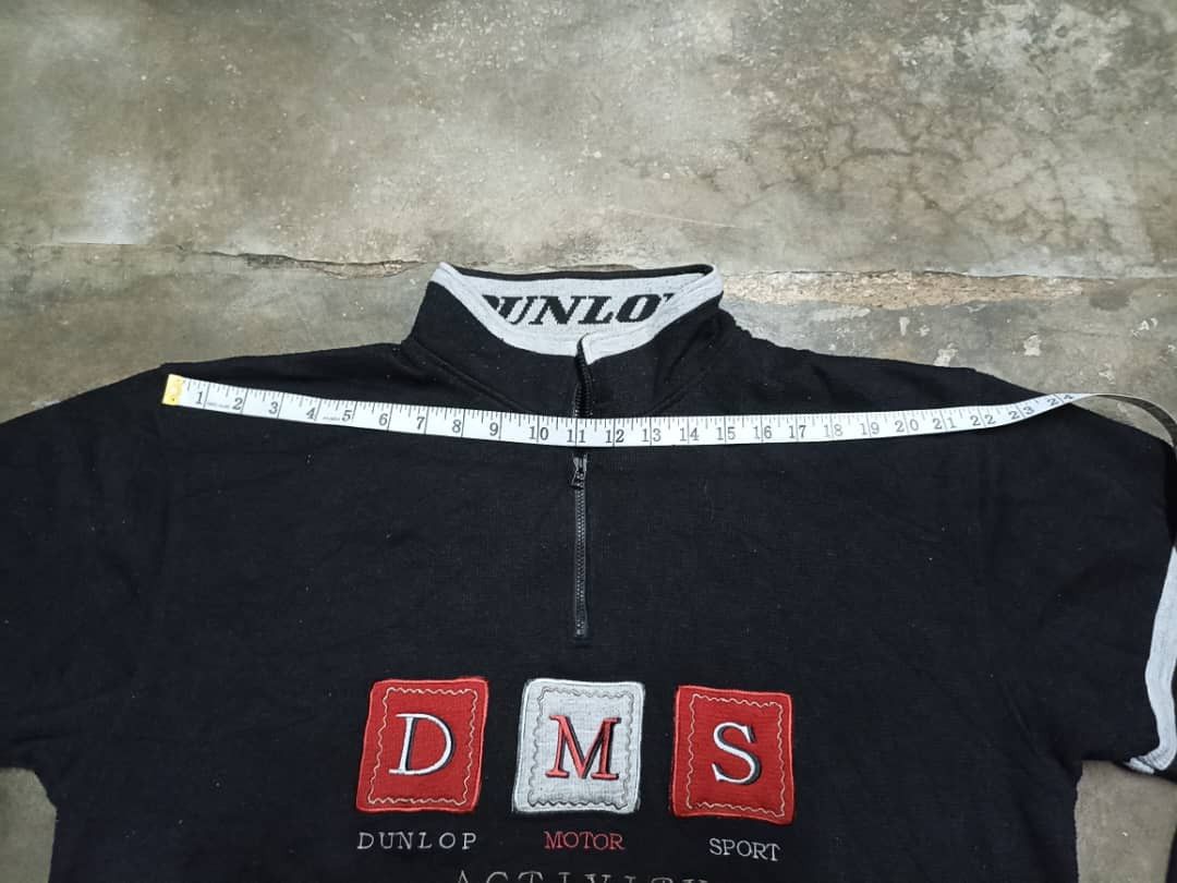Dunlop × Japanese Brand DUNLOP Motor Sport Sweatshirt half zipper Size US L / EU 52-54 / 3 - 12 Thumbnail
