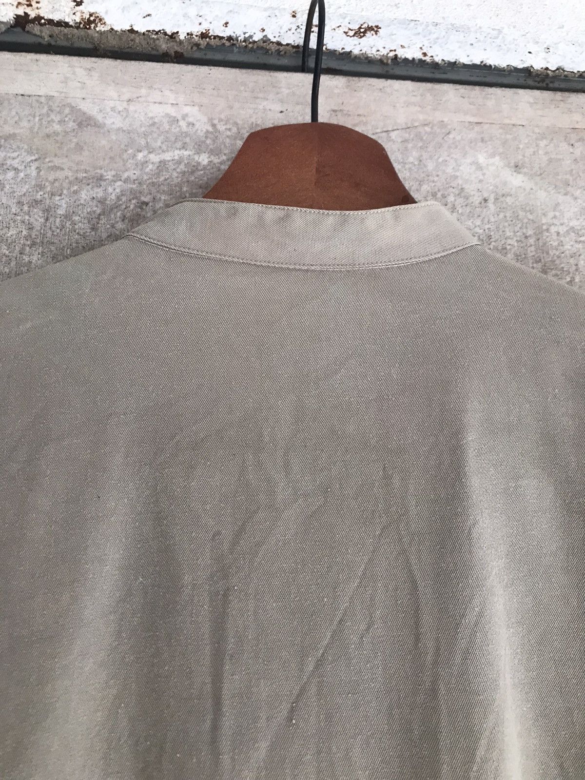Yohji Yamamoto Rusty Y’s for men mandarin colar pullover button shirt Size US M / EU 48-50 / 2 - 18 Thumbnail
