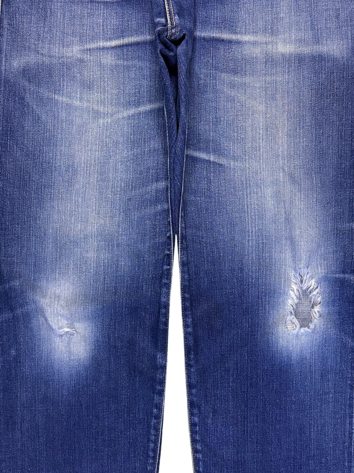 Japanese Brand × Spellbound Vintage Japanese Spellbound Selvedge Faded Distressed Jeans Size US 34 / EU 50 - 6 Thumbnail