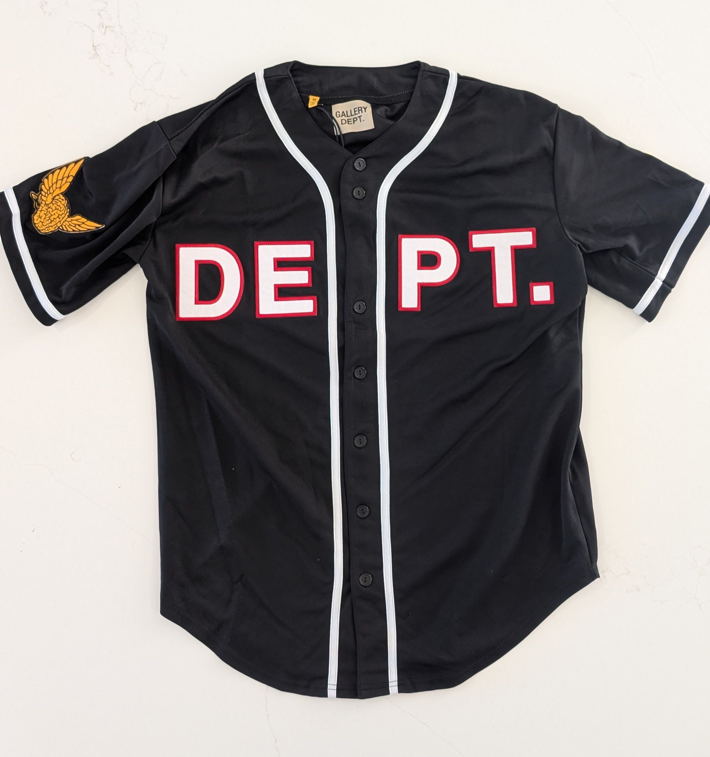 Gallery Dept. Gallery Dept. Echo Park Baseball Jersey Black Size US M / EU 48-50 / 2 - 1 Thumbnail