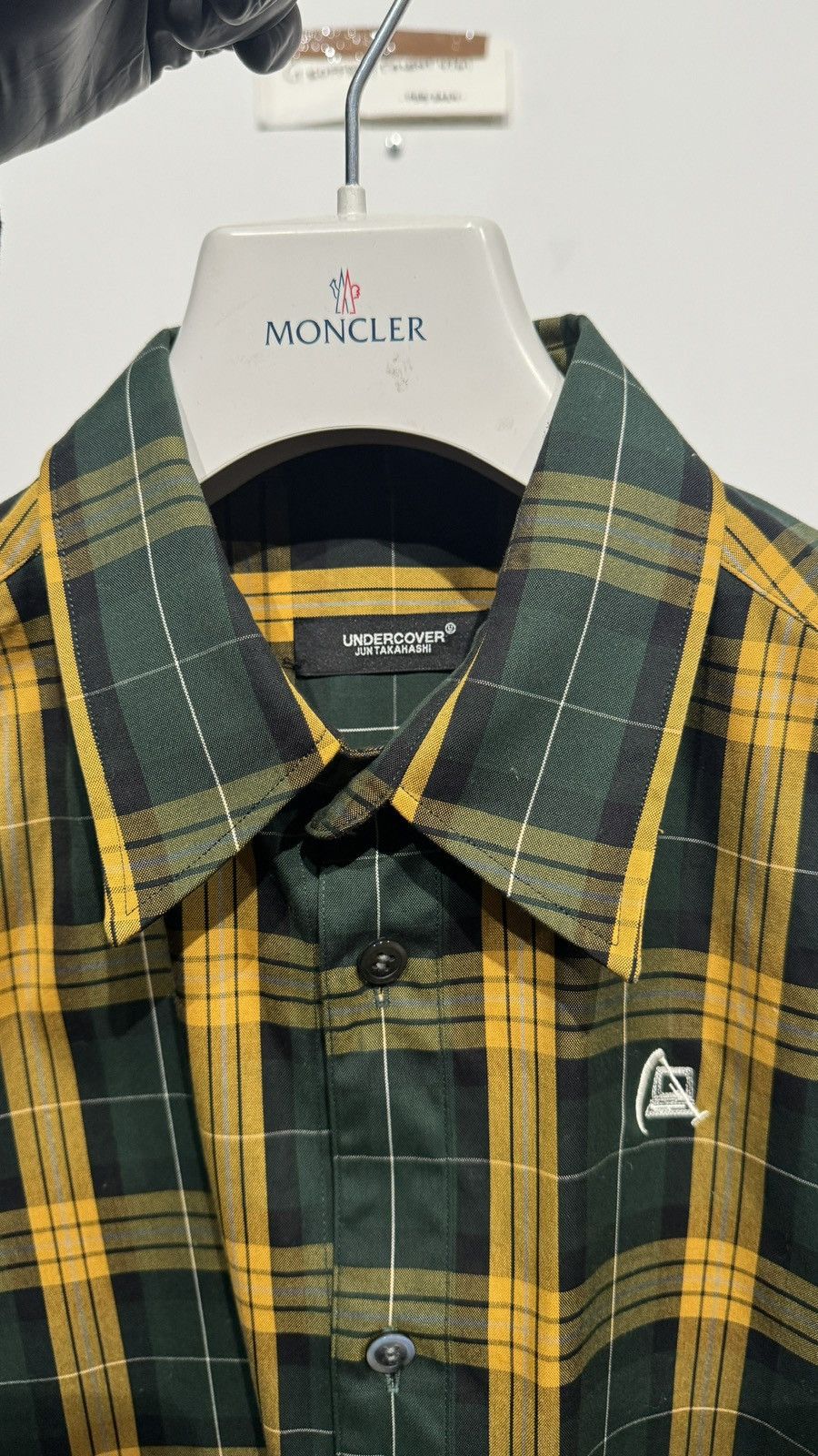 Undercover Undercover Green Tartan 'Bloody Geekers' Shirt - Size 2 Size US M / EU 48-50 / 2 - 3 Thumbnail
