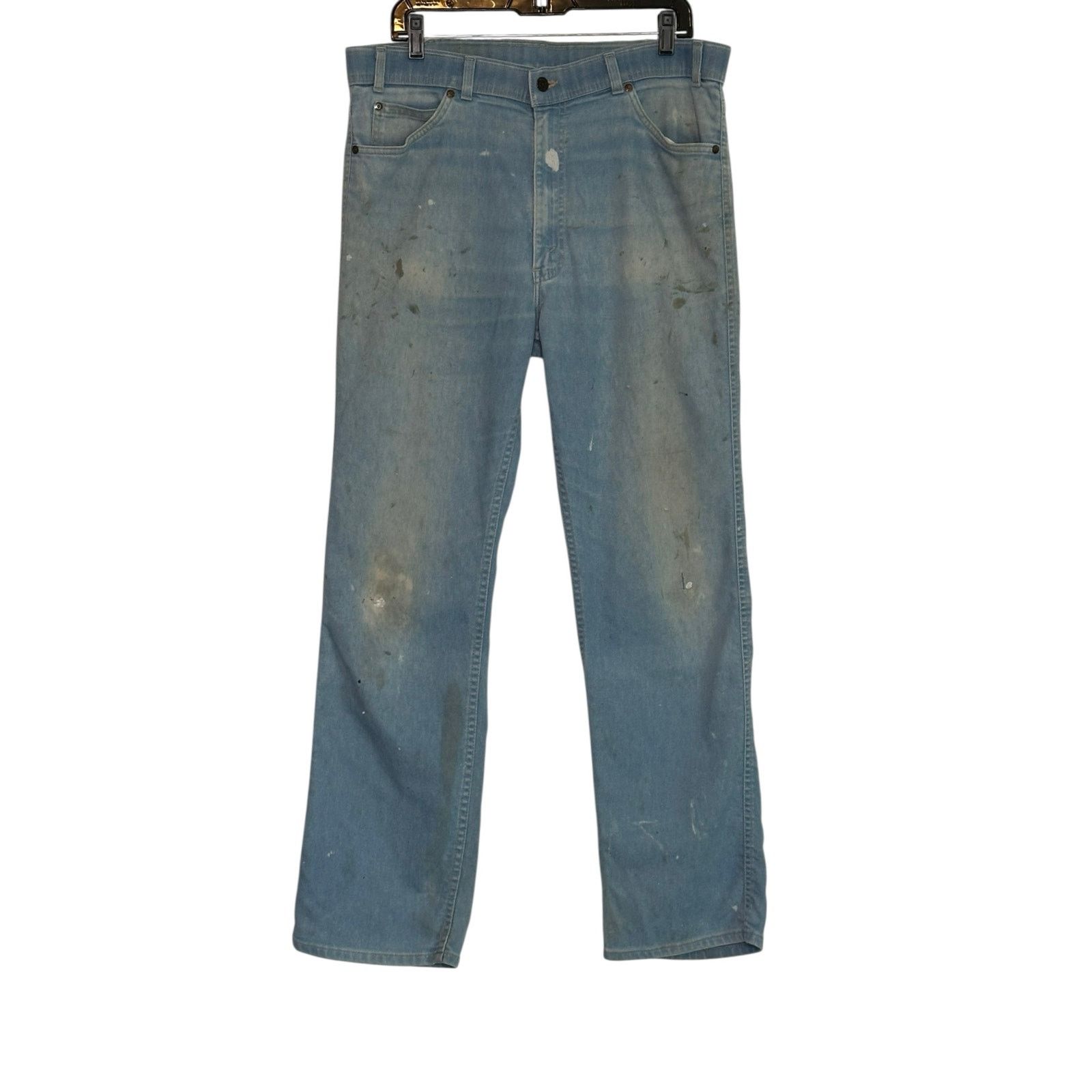 Levi's Levi’s with a Skosh vintage distressed painted jeans size 33 Size US 33 - 9 Thumbnail