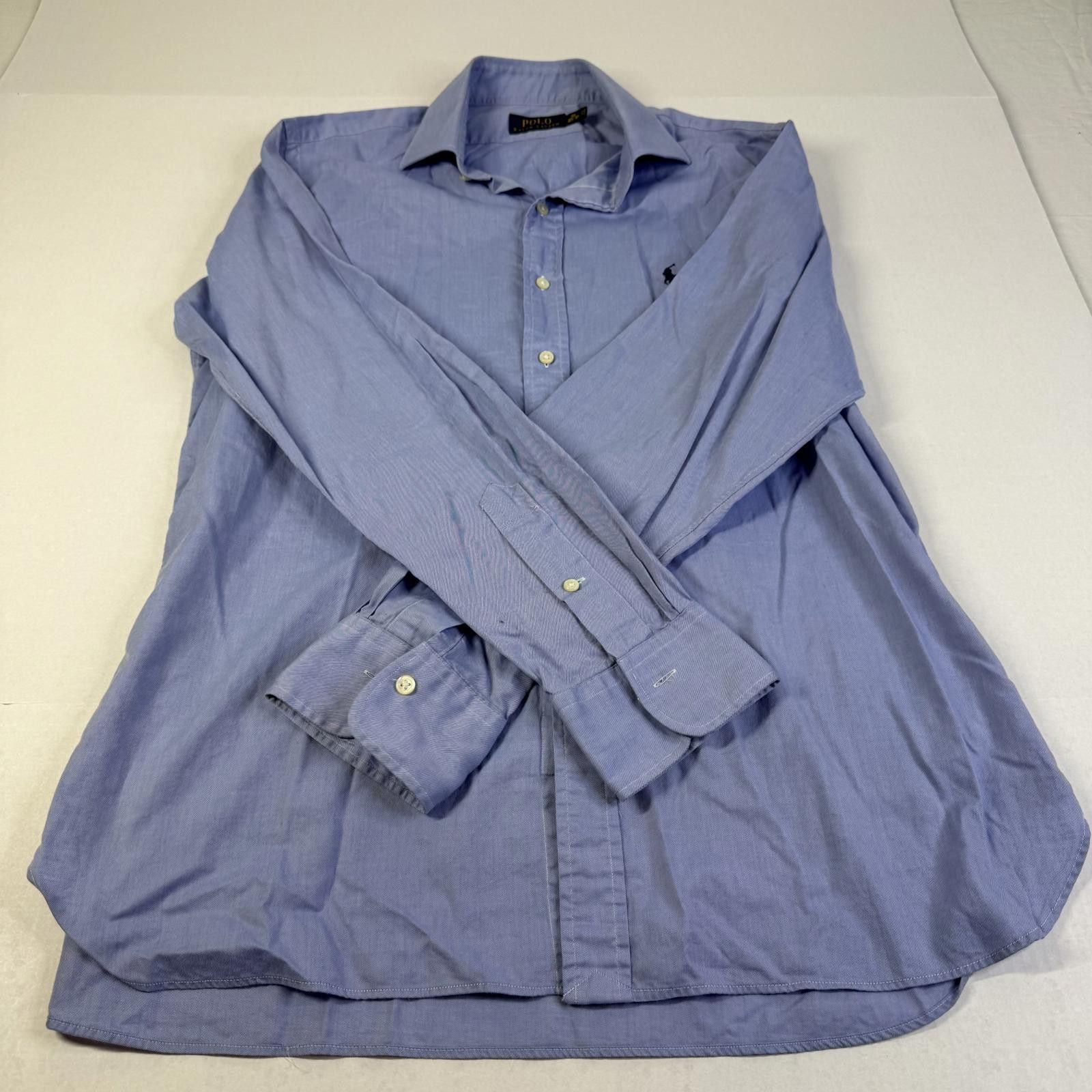 Polo Ralph Lauren Ralph Lauren Polo Men’s Blue Button Up Long Sleeves SriLanka Size US L / EU 52-54 / 3 - 1 Thumbnail