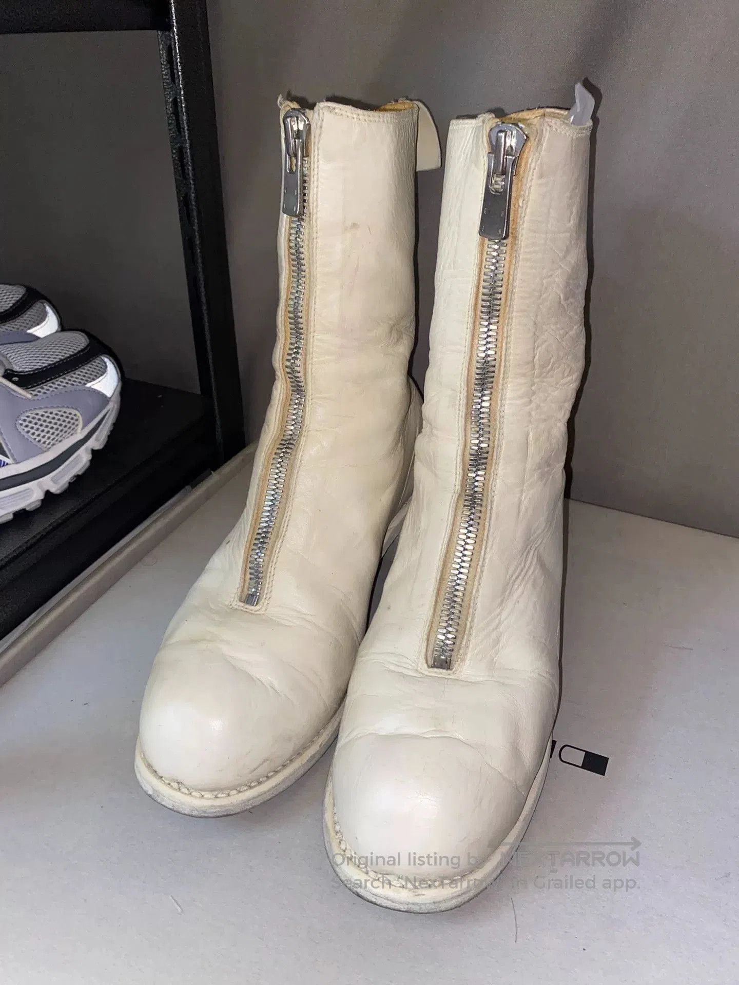 Guidi white guid boot size 36. Size US 5.5 / EU 38 - 1 Thumbnail