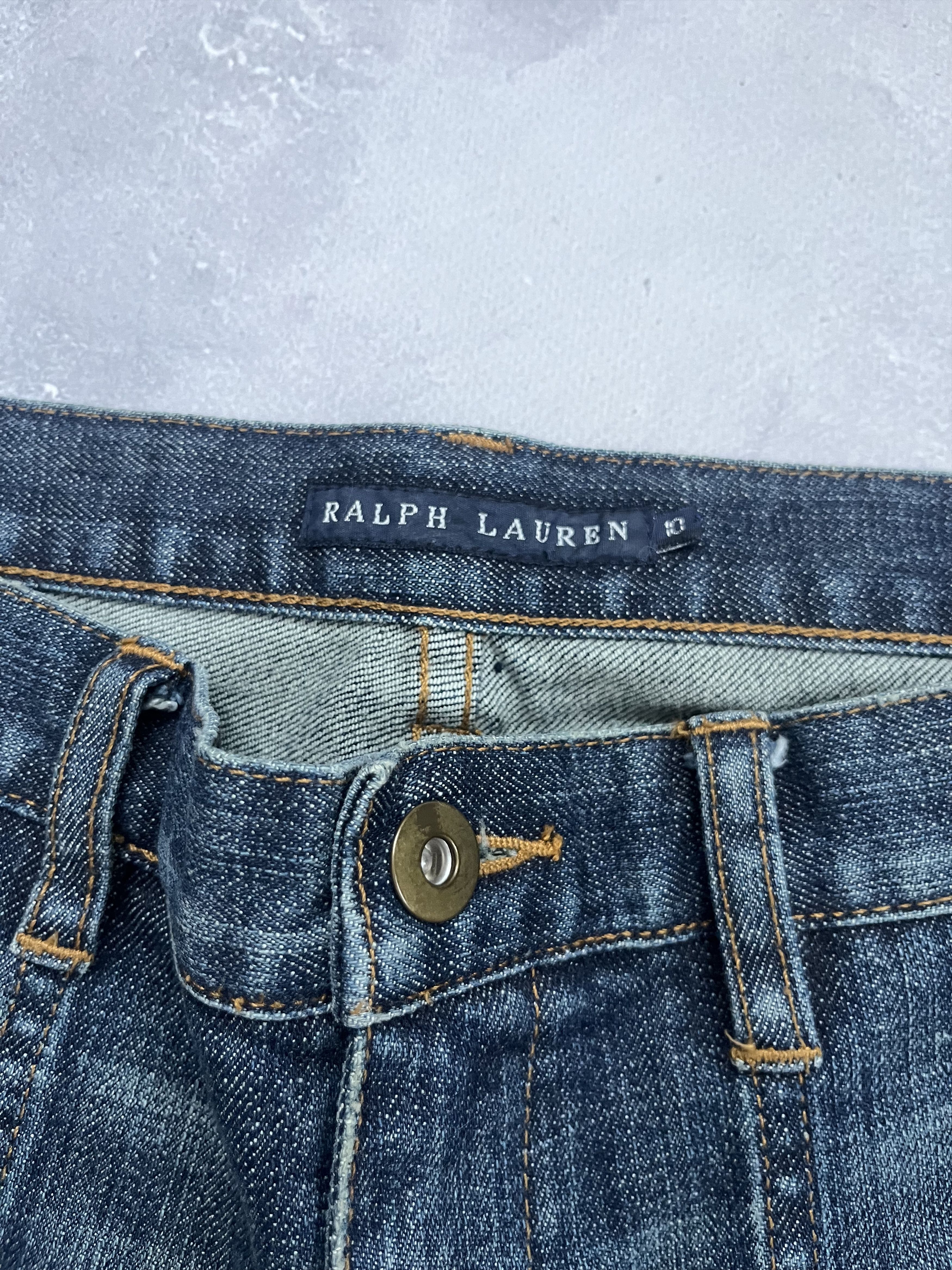 Ralph Lauren Vintage Ralph Lauren Military Denim Blue Cargo Pants Size 32" / US 10 / IT 46 - 11 Thumbnail