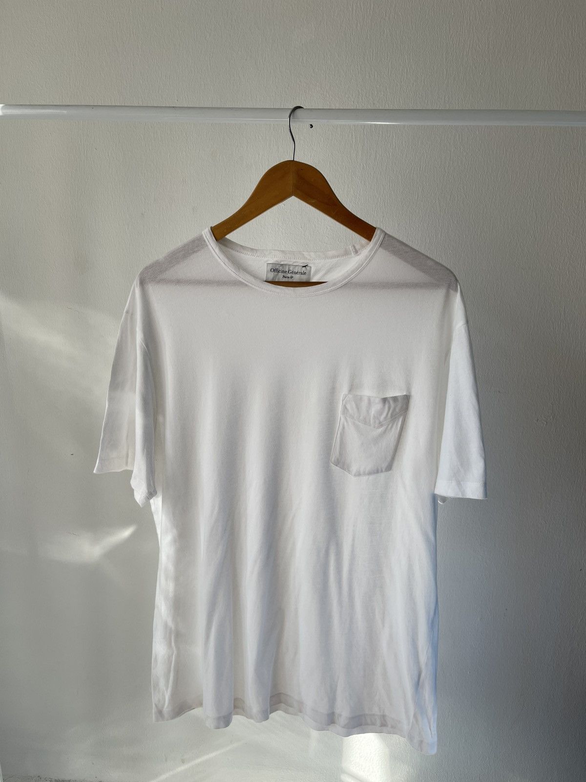 Officine Generale Officien Generele Paris Pocket Tee Size US L / EU 52-54 / 3 - 1 Thumbnail